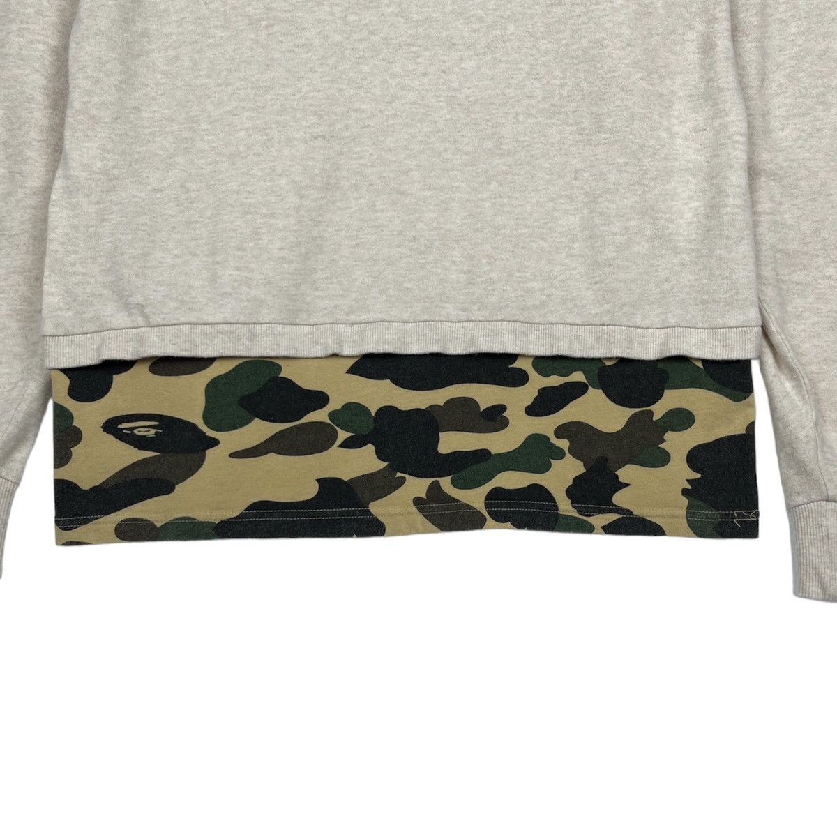 Bape Last Drop❗️BAPE 1st Camo One Point Layered Long Sleeve Tee Size S / US 4 / IT 40 - 4 Thumbnail