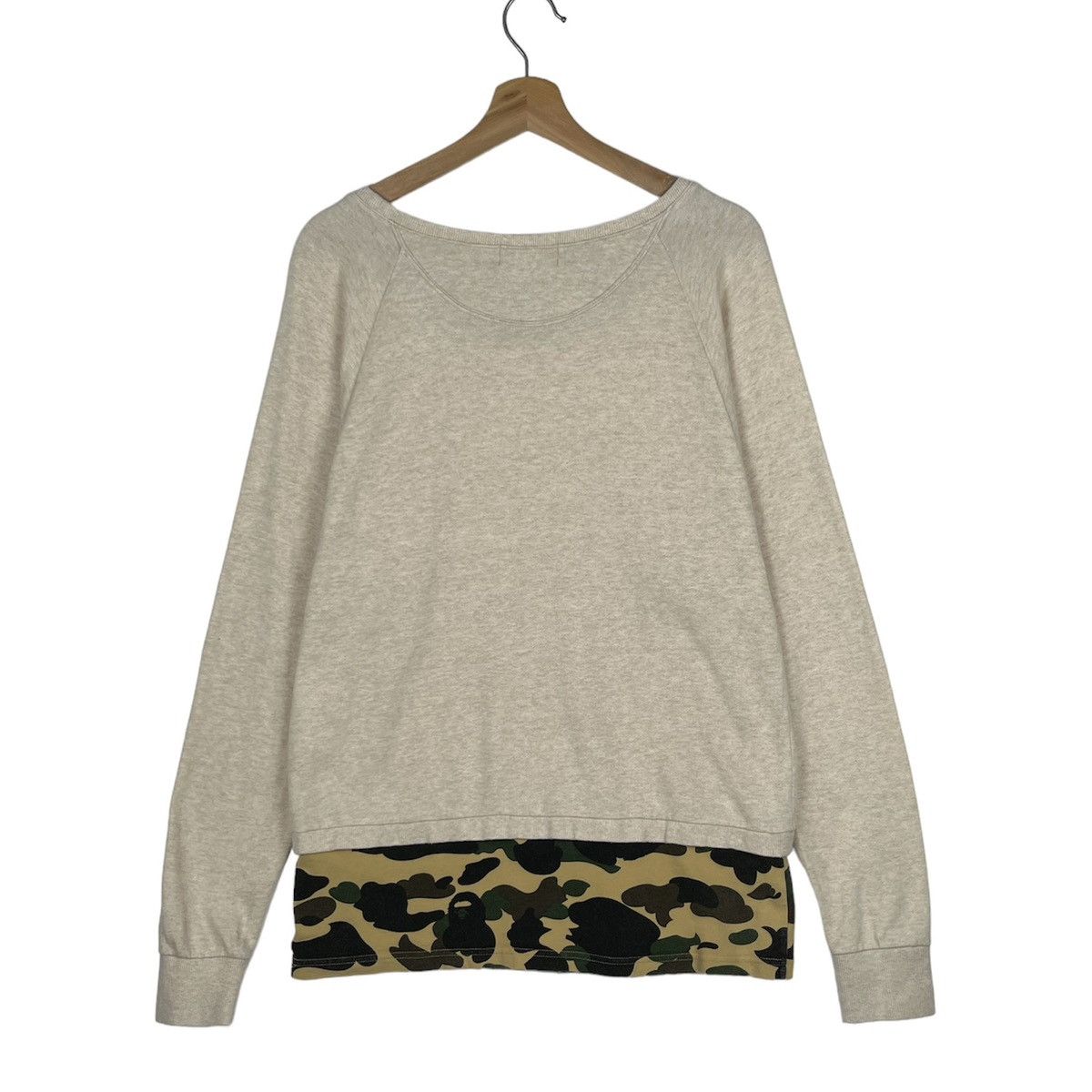 Bape Last Drop❗️BAPE 1st Camo One Point Layered Long Sleeve Tee Size S / US 4 / IT 40 - 2 Thumbnail