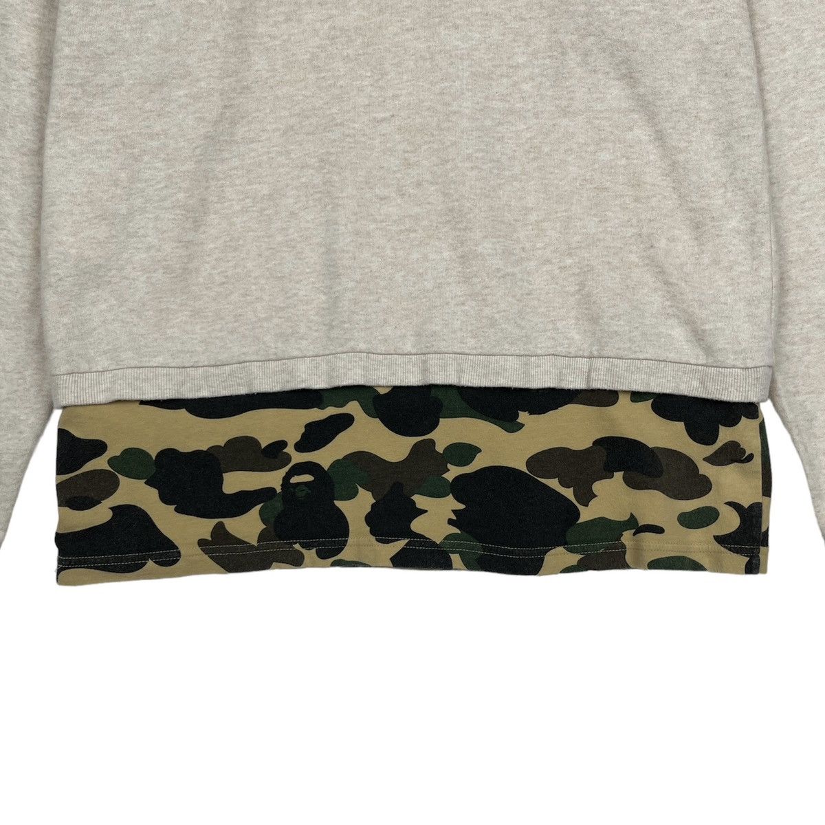 Bape Last Drop❗️BAPE 1st Camo One Point Layered Long Sleeve Tee Size S / US 4 / IT 40 - 5 Thumbnail