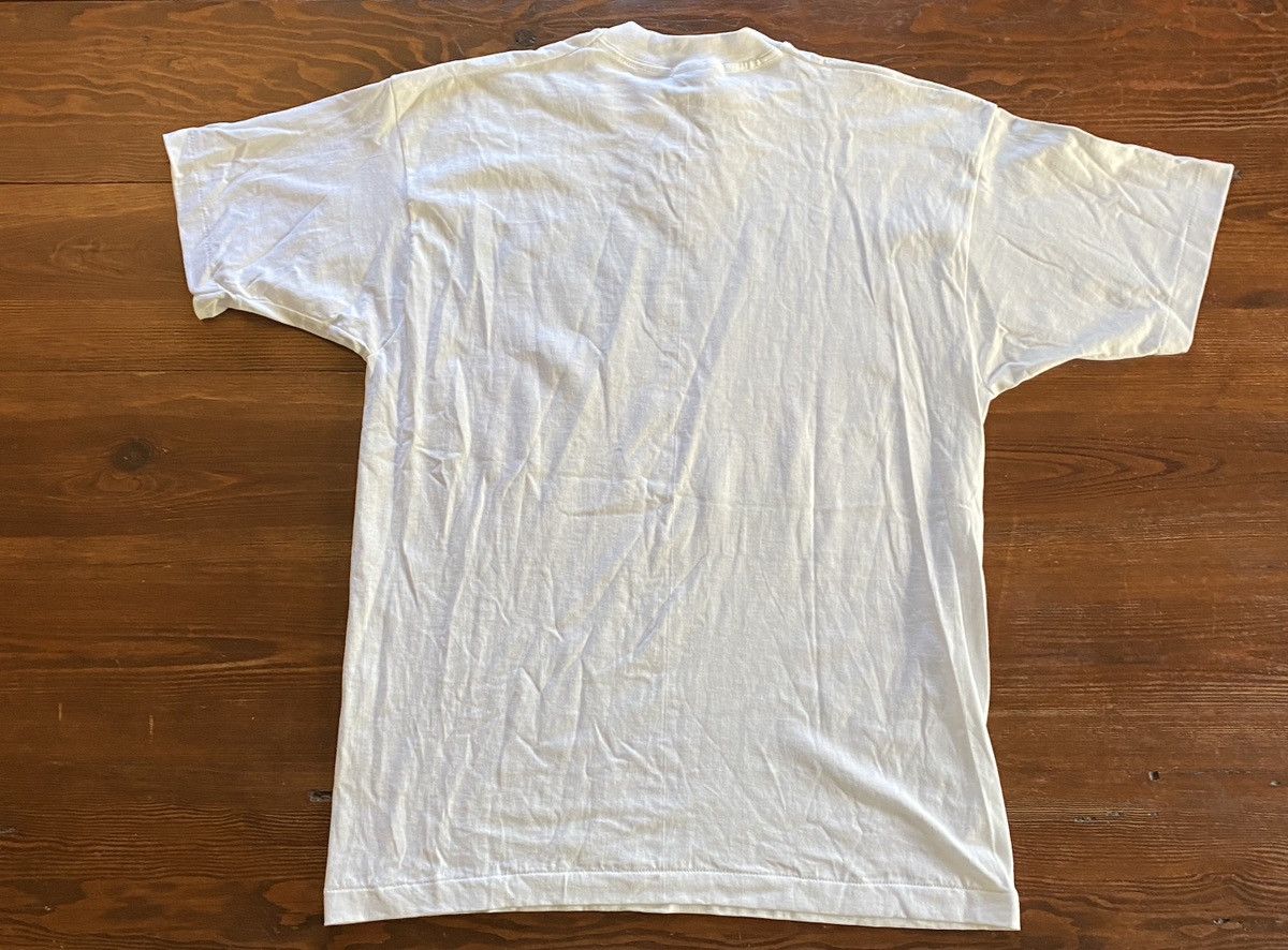 Band Tees Vintage NWT 1992 Elvis Post Stamp Single Stitch White Tee Size US XL / EU 56 / 4 - 18 Thumbnail