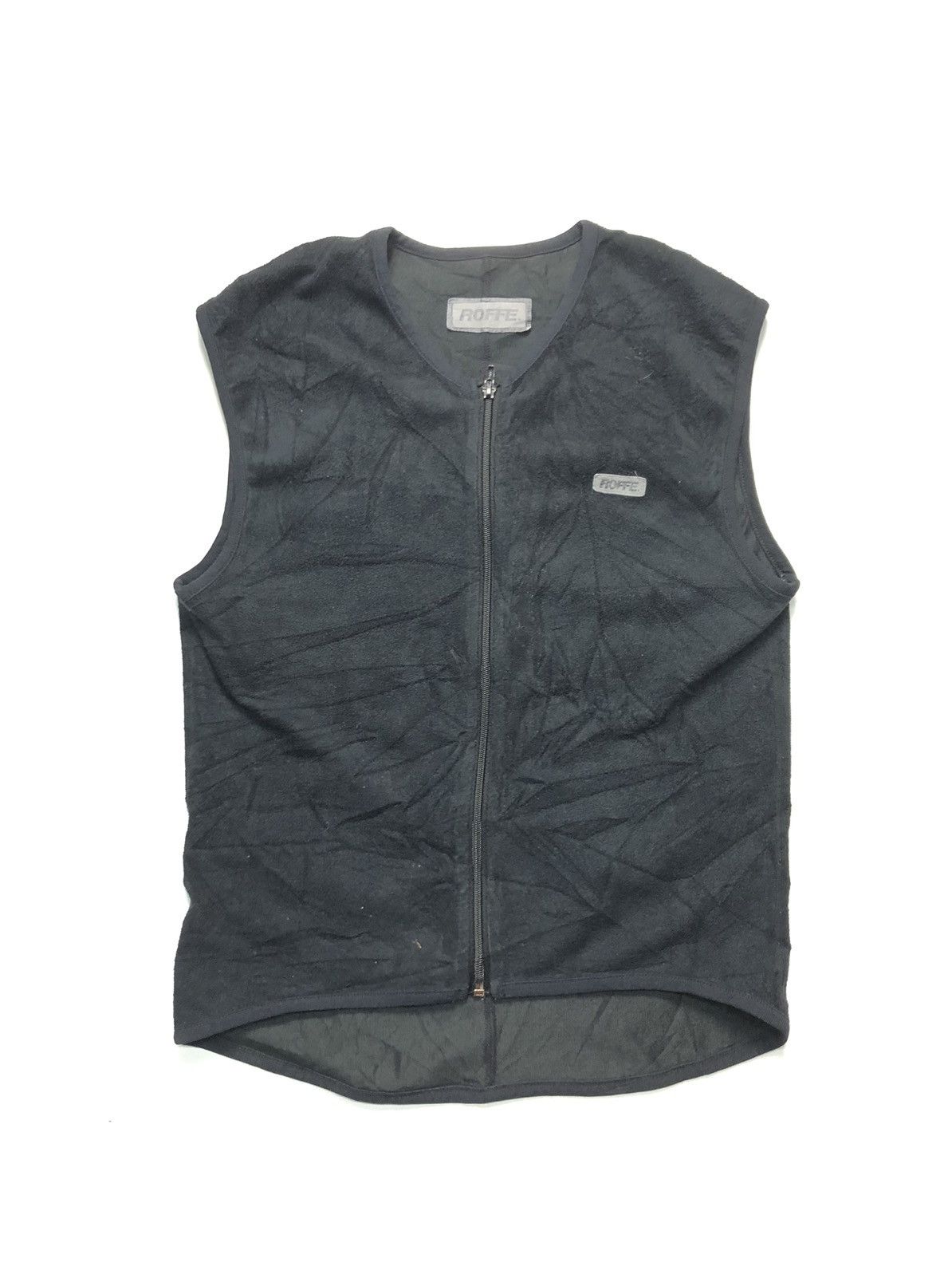 VINTAGE ROFEE FLEECE ZIPPER VEST MADE IN USA 🇺🇸