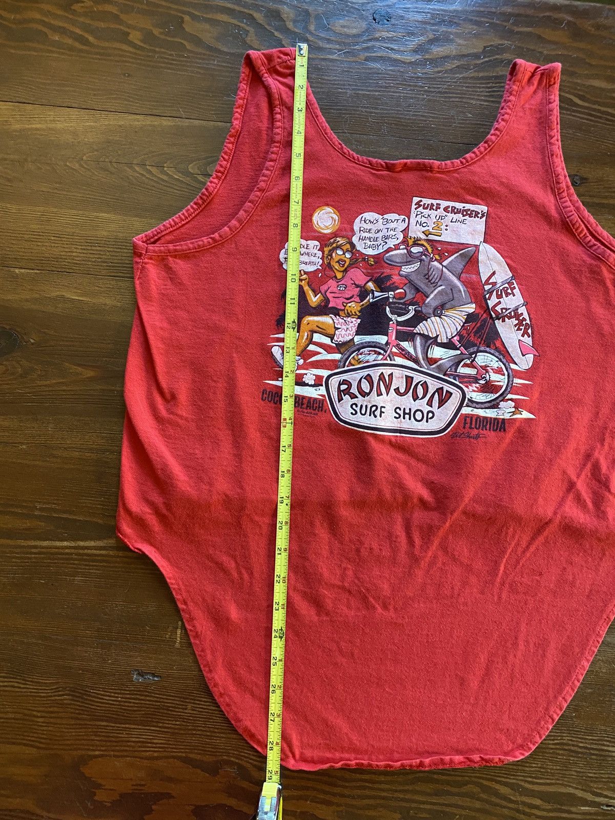 Ron Jon Surf Shop Vintage ‘86 Ron Jon Florida Cropped Front Single Stitch Tank Size US L / EU 52-54 / 3 - 16 Thumbnail