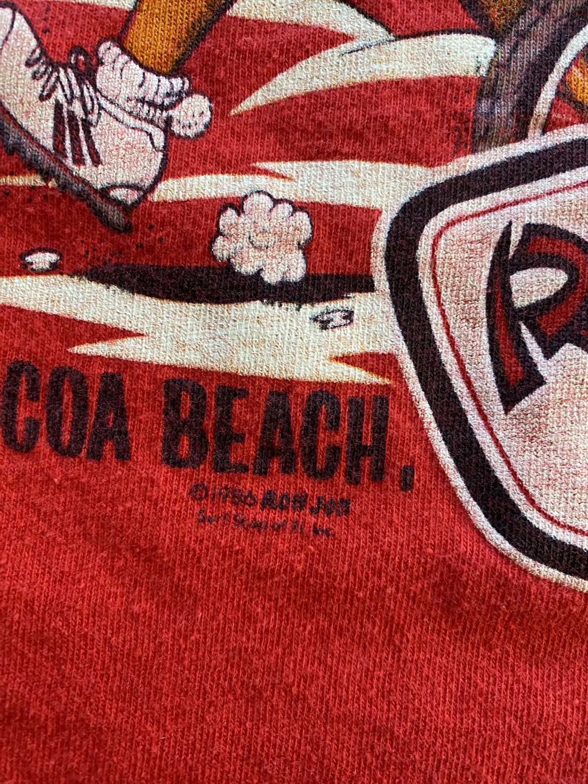 Ron Jon Surf Shop Vintage ‘86 Ron Jon Florida Cropped Front Single Stitch Tank Size US L / EU 52-54 / 3 - 5 Thumbnail