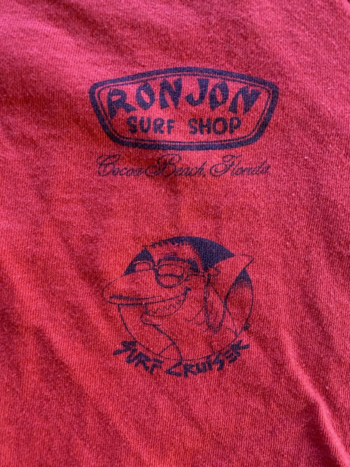 Ron Jon Surf Shop Vintage ‘86 Ron Jon Florida Cropped Front Single Stitch Tank Size US L / EU 52-54 / 3 - 10 Thumbnail