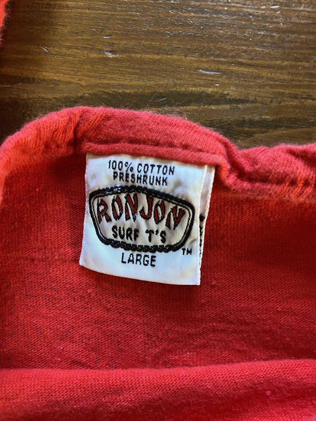 Ron Jon Surf Shop Vintage ‘86 Ron Jon Florida Cropped Front Single Stitch Tank Size US L / EU 52-54 / 3 - 13 Thumbnail