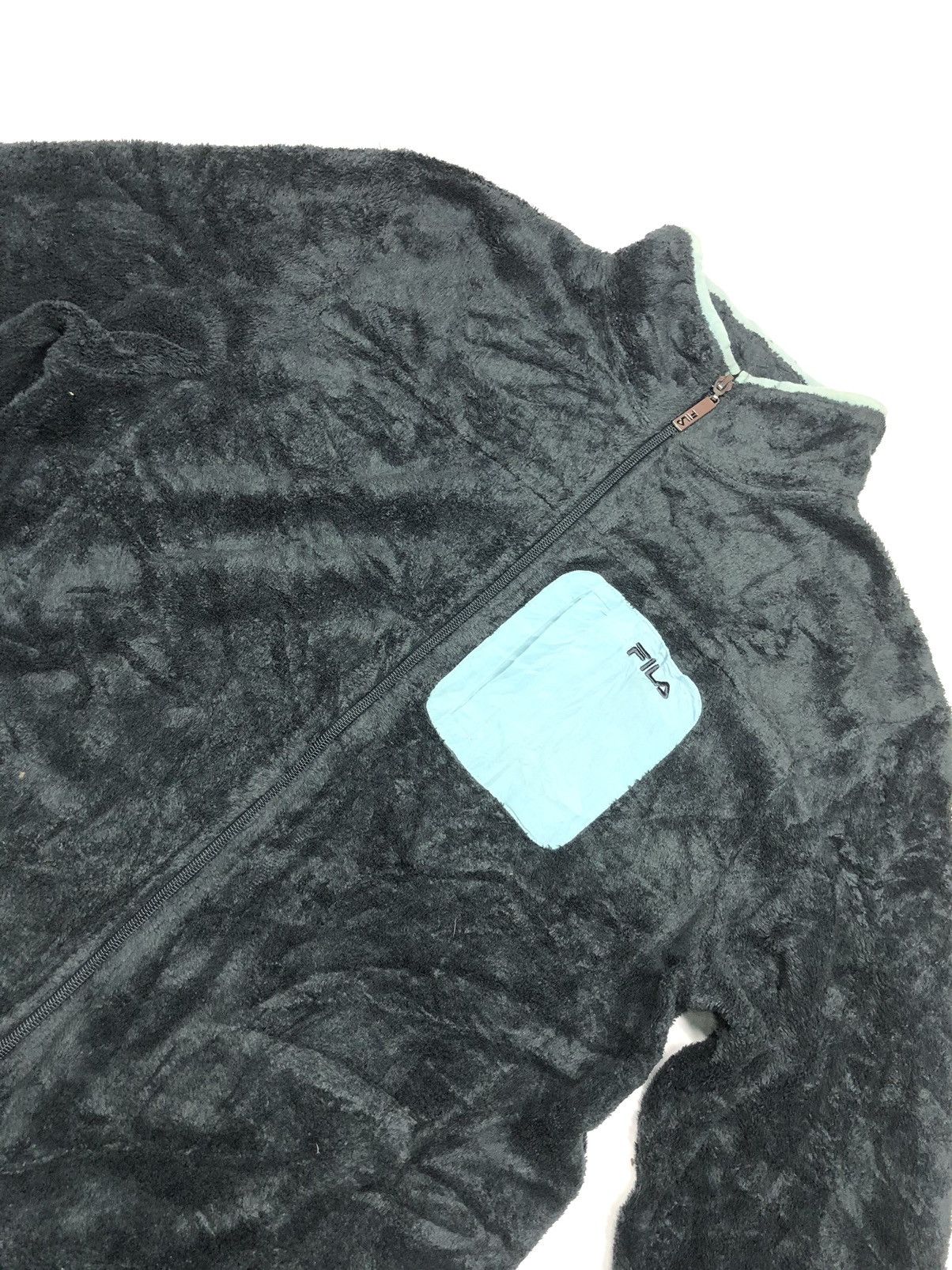 Fila × Vintage FILA FLEECE ZIPPER JACKET NICE DESIGN Size US M / EU 48-50 / 2 - 2 Thumbnail