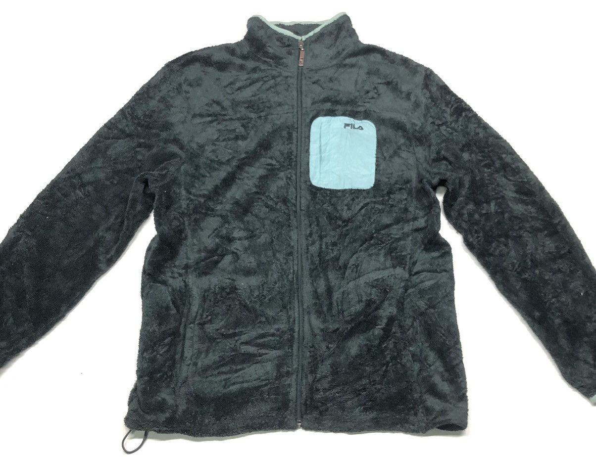 Fila × Vintage FILA FLEECE ZIPPER JACKET NICE DESIGN Size US M / EU 48-50 / 2 - 1 Thumbnail