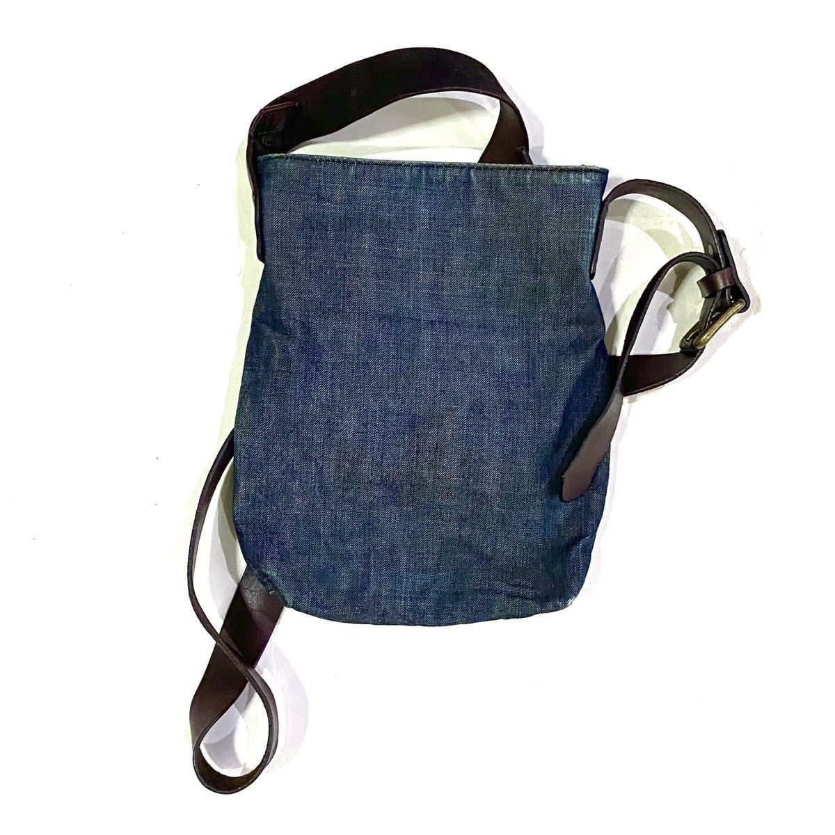 Dries Van Noten Dries van noten Denim & Leather Crossbody Bag Size ONE SIZE - 2 Thumbnail