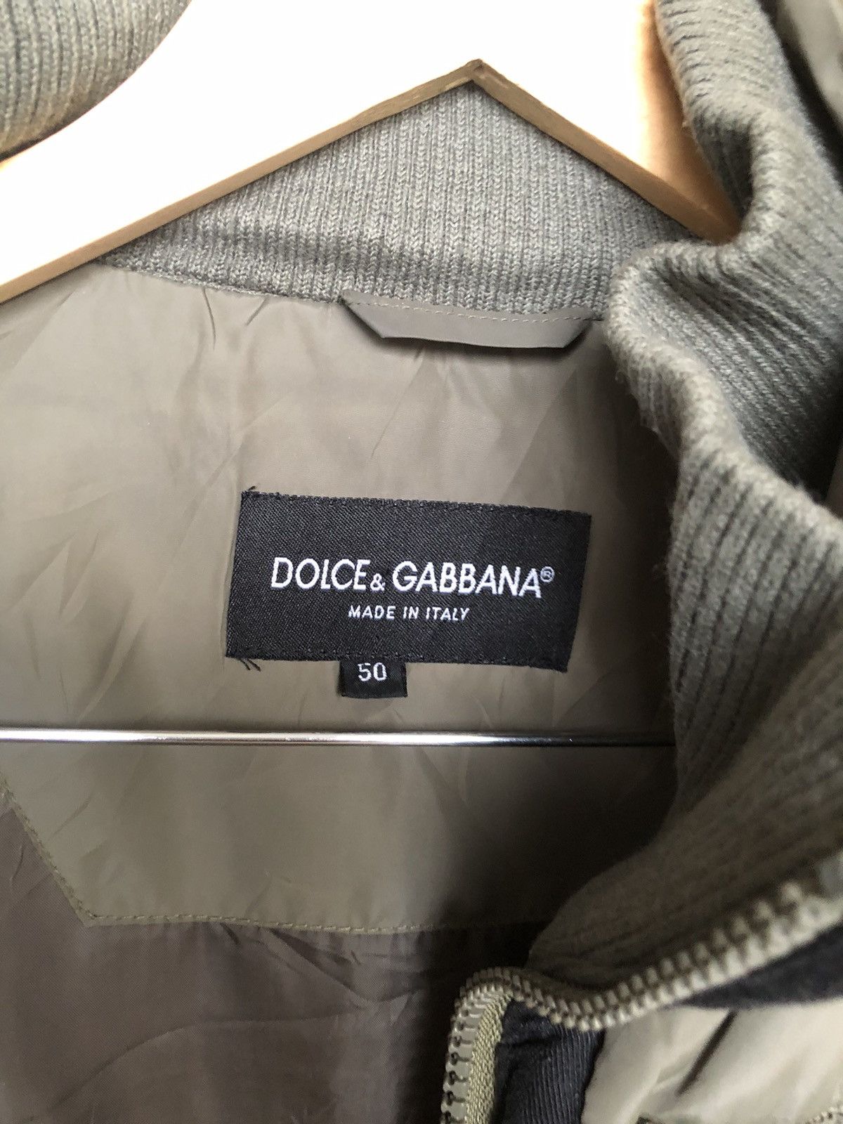 Dolce & Gabbana Vintage Dolce & Gabbana 2 in 1 Puffer Bomber Jackets Size US M / EU 48-50 / 2 - 14 Thumbnail