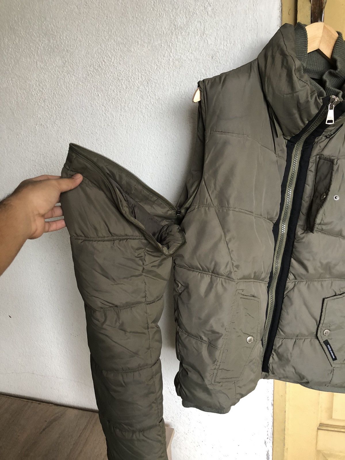 Dolce & Gabbana Vintage Dolce & Gabbana 2 in 1 Puffer Bomber Jackets Size US M / EU 48-50 / 2 - 5 Thumbnail