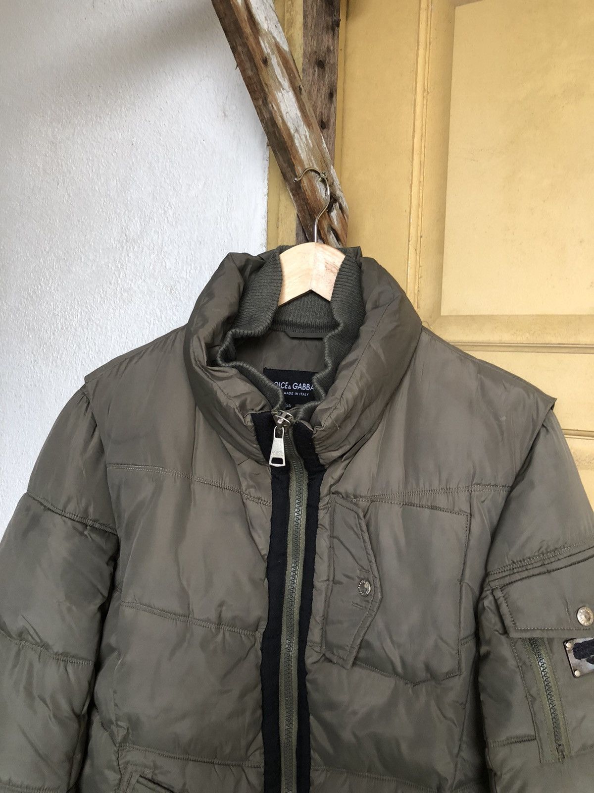Dolce & Gabbana Vintage Dolce & Gabbana 2 in 1 Puffer Bomber Jackets Size US M / EU 48-50 / 2 - 8 Thumbnail