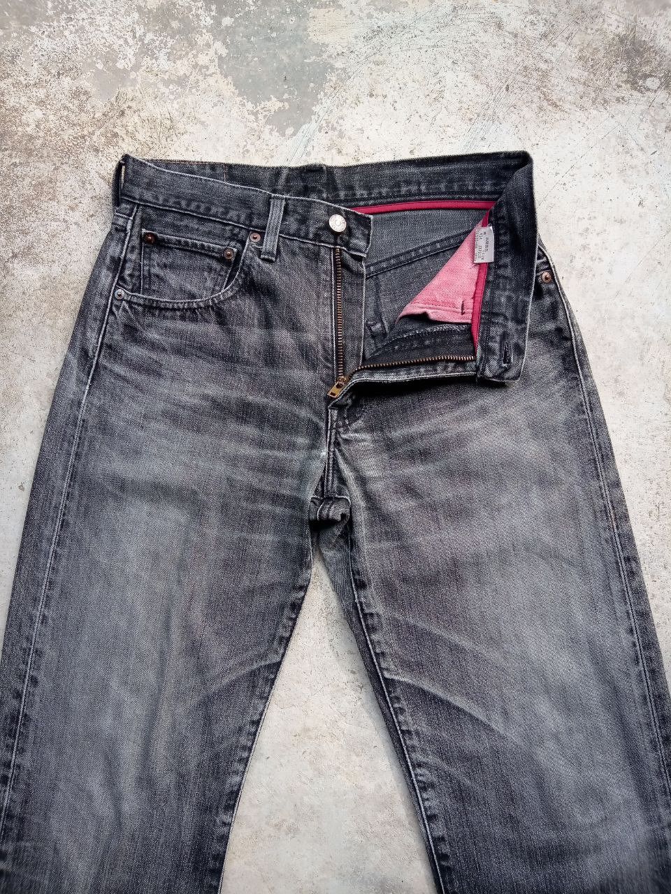 Levi's Vintage Levi's REDLOOP 510 Distressed Black Faded Jeans Size US 30 / EU 46 - 3 Thumbnail