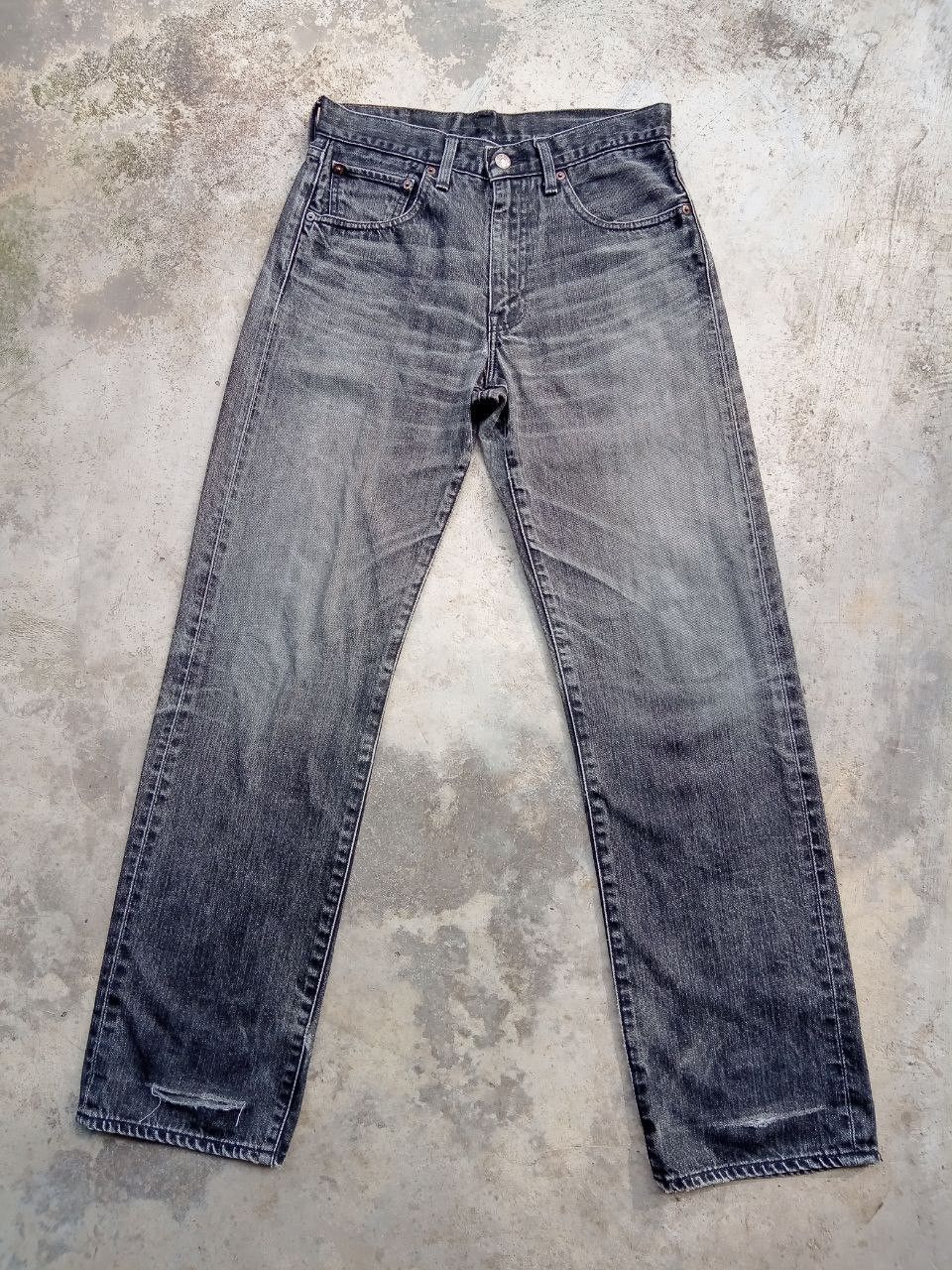 Vintage Vintage Levi's RedLoop 510 Distressed Black Faded Jeans | Grailed