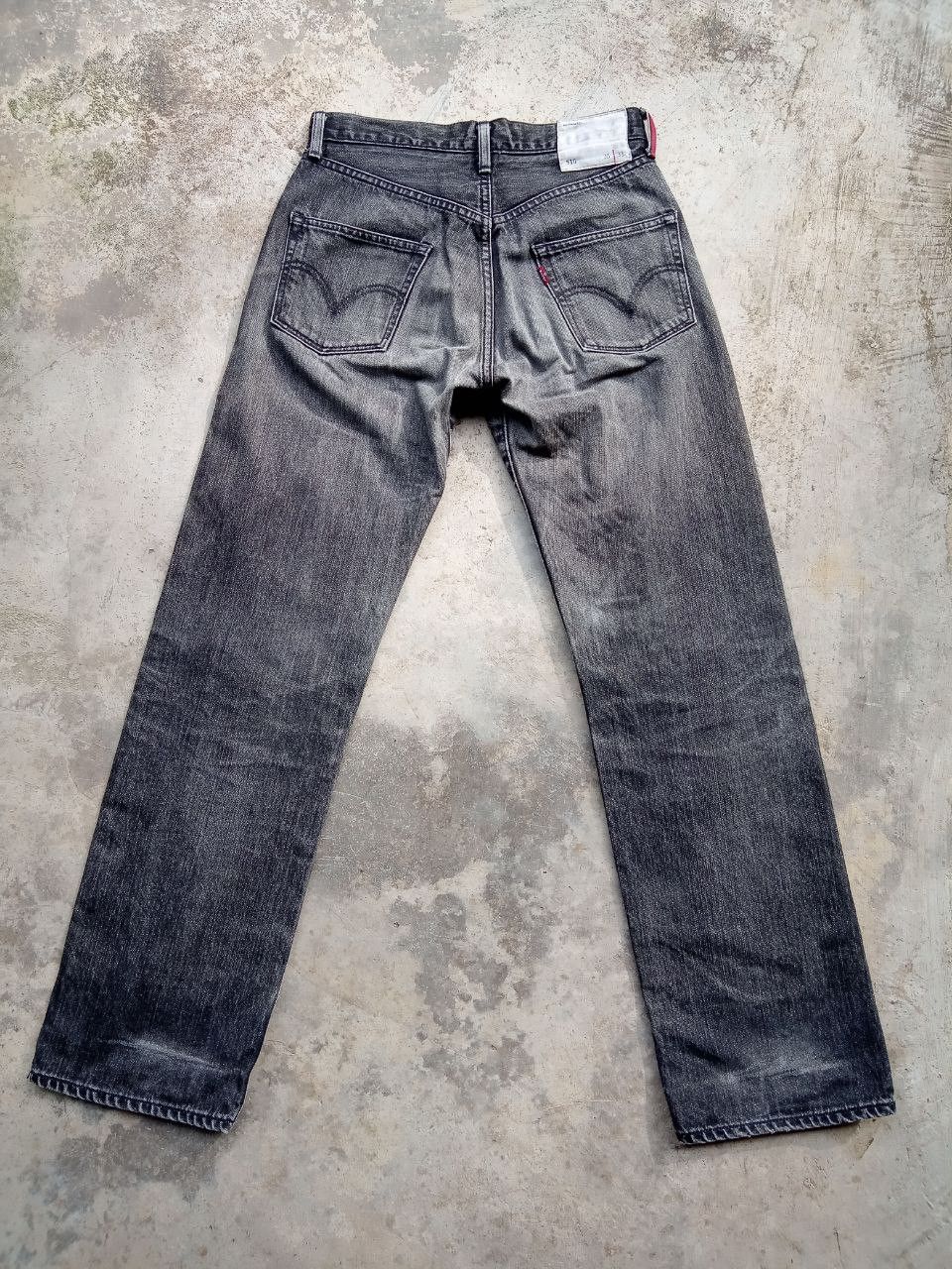 Levi's Vintage Levi's REDLOOP 510 Distressed Black Faded Jeans Size US 30 / EU 46 - 2 Thumbnail