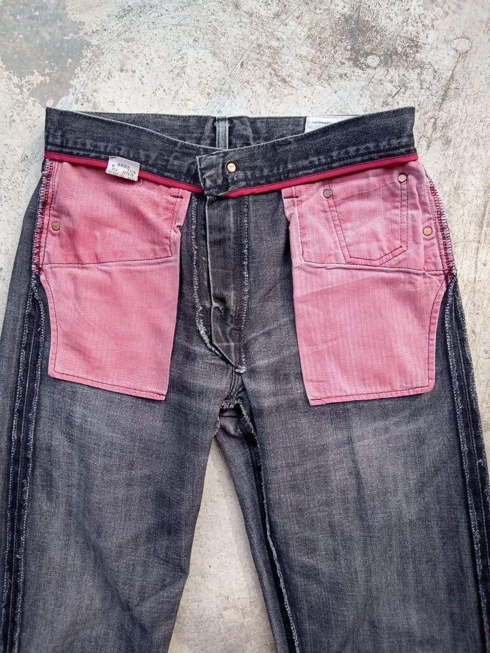 Levi's Vintage Levi's REDLOOP 510 Distressed Black Faded Jeans Size US 30 / EU 46 - 11 Thumbnail