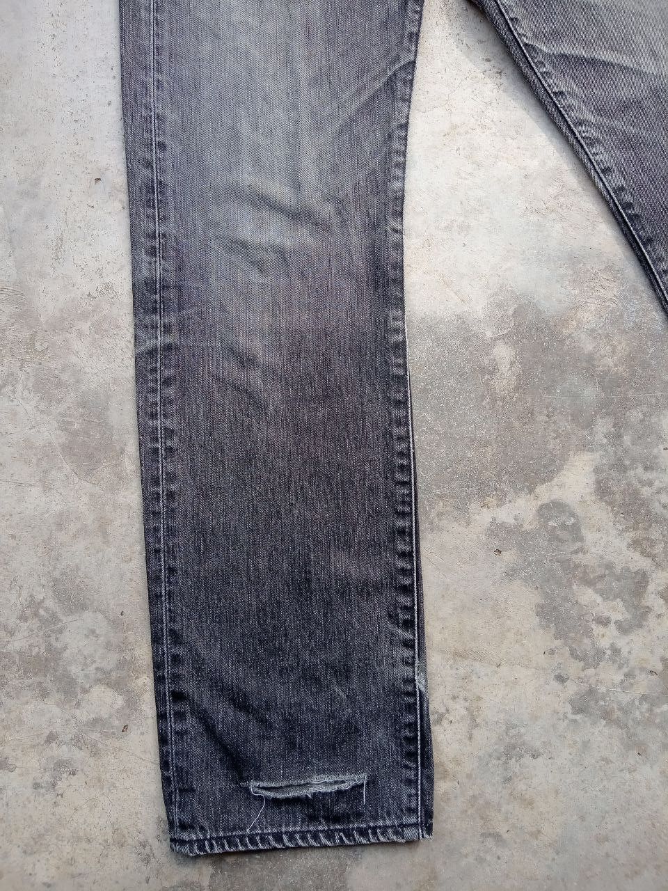 Levi's Vintage Levi's REDLOOP 510 Distressed Black Faded Jeans Size US 30 / EU 46 - 5 Thumbnail