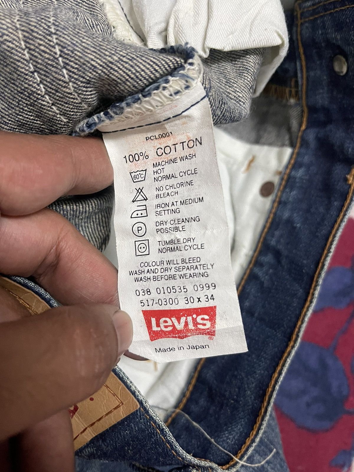 Levi's Vintage levis 517 denim flaire cutting Size US 30 / EU 46 - 3 Thumbnail