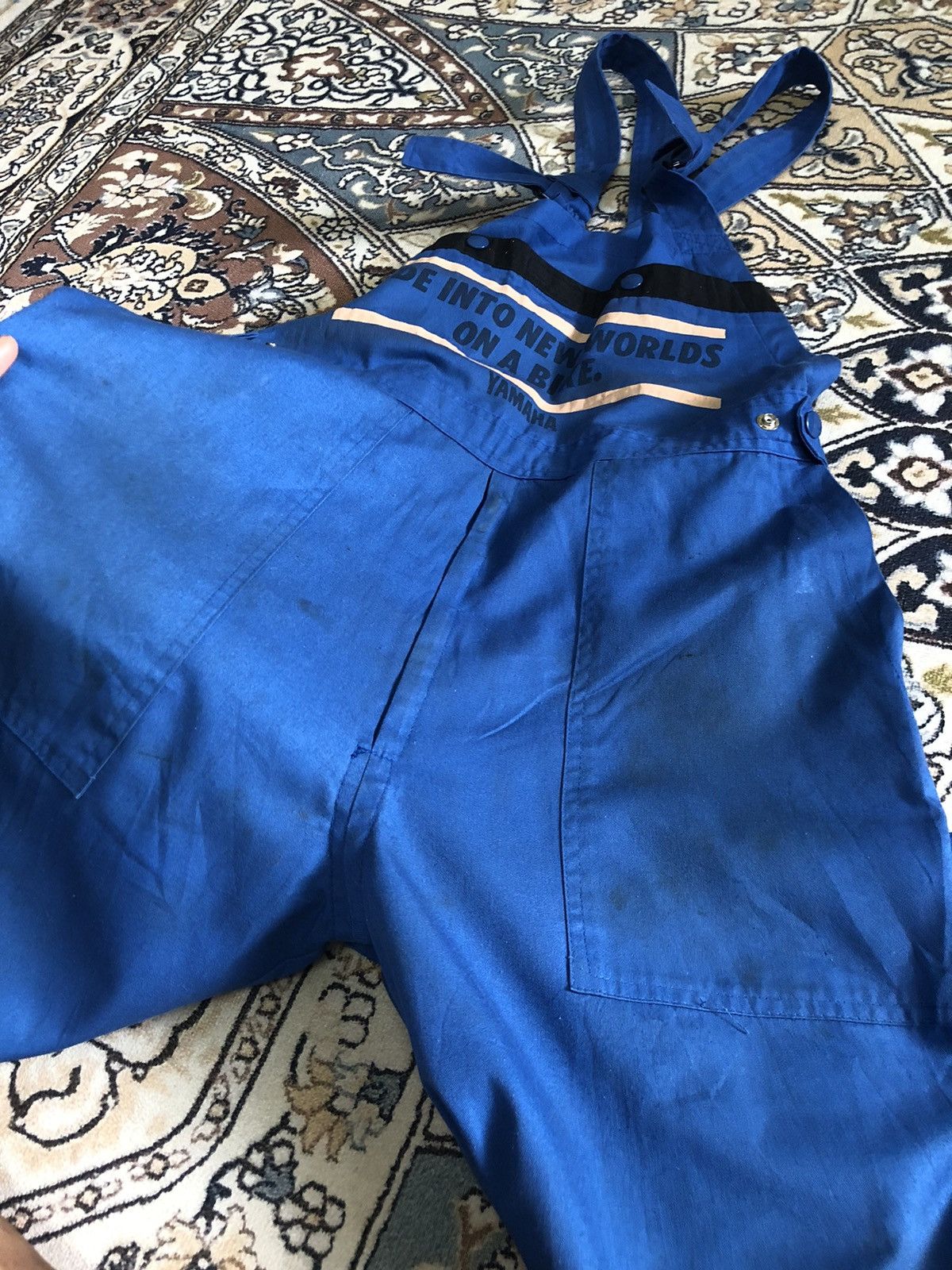 Yamaha Vintage Yamaha Ride Into new Worlds Coverall/Jumpsuit Size US S / EU 44-46 / 1 - 18 Thumbnail