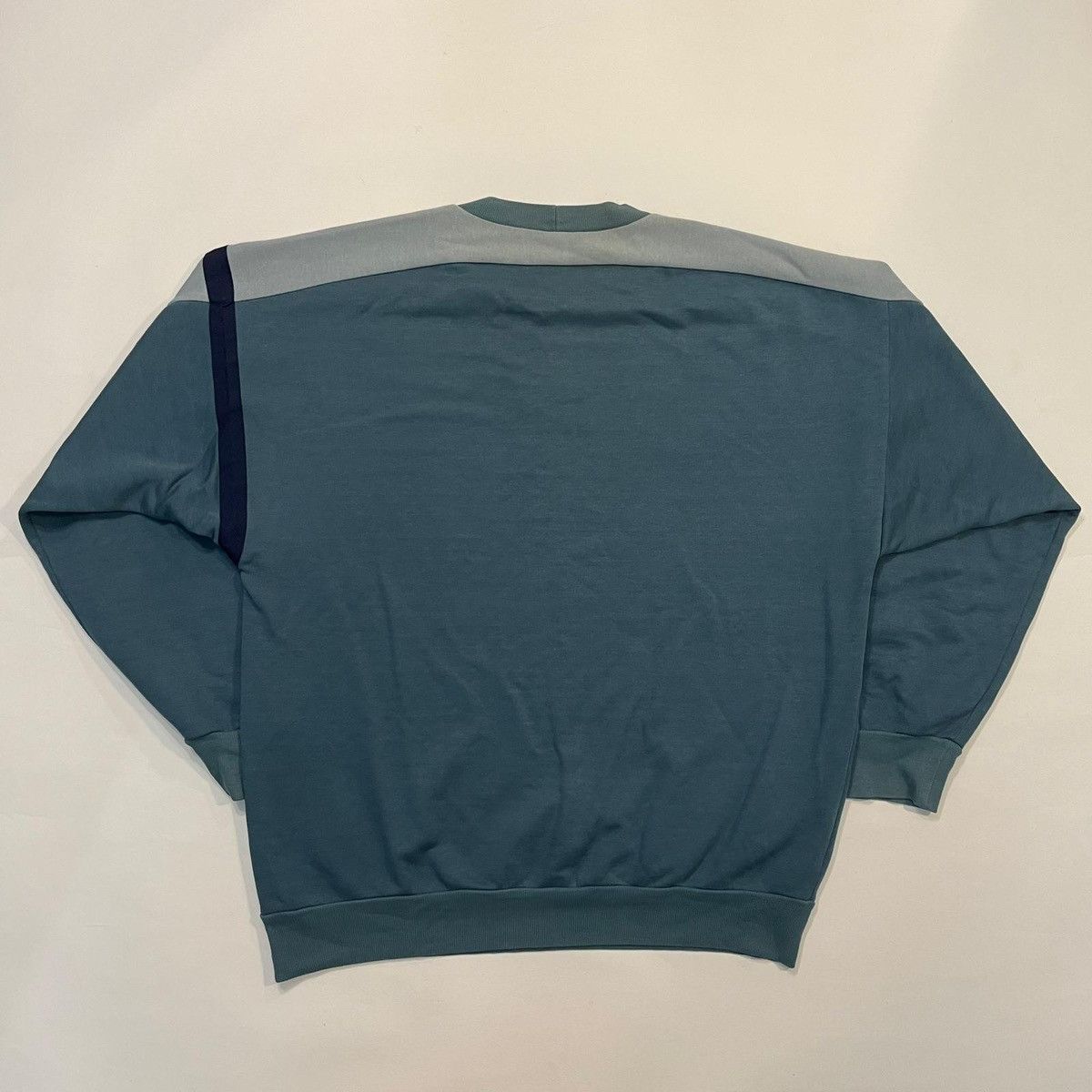 Adidas × Vintage Adidas USA blue sweatshirt crewneck vintage 90s 80s retro Size US L / EU 52-54 / 3 - 6 Thumbnail