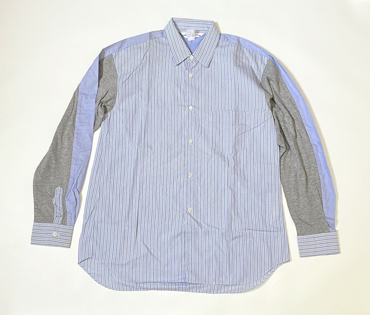 FINAL DROP* Vintage CDG SHIRT hybrid striped button up