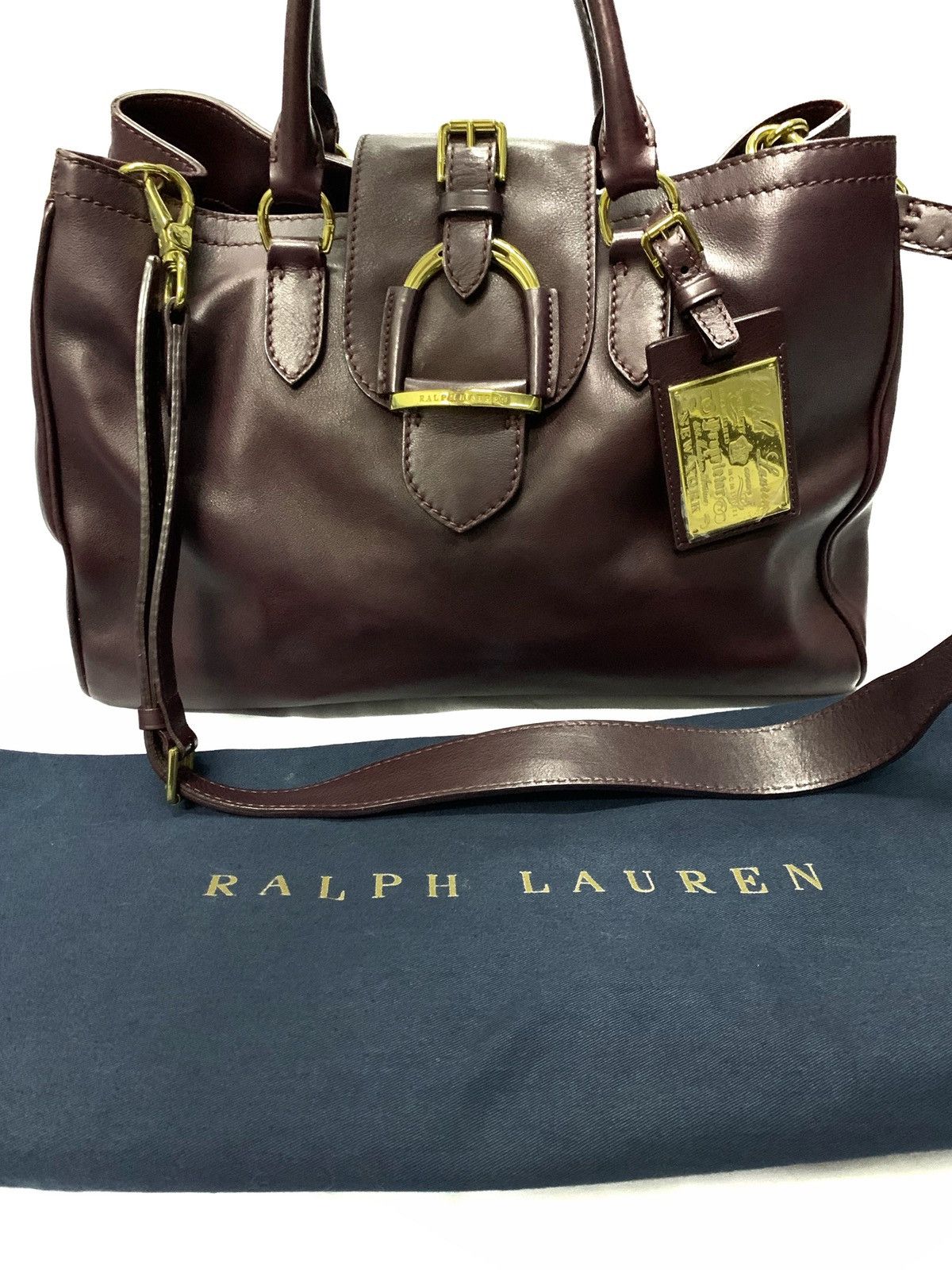 Ralph Lauren Made In Italy Ralph Lauren Handbag Stirrup Horseshoe Size ONE SIZE - 2 Thumbnail