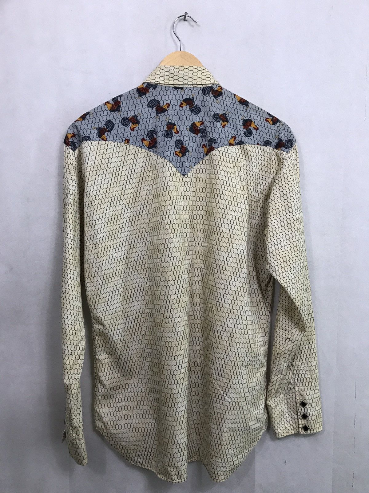 Dry Bones 🔊🔥DRY BONES western shirt cock snake nice design Size US L / EU 52-54 / 3 - 4 Thumbnail