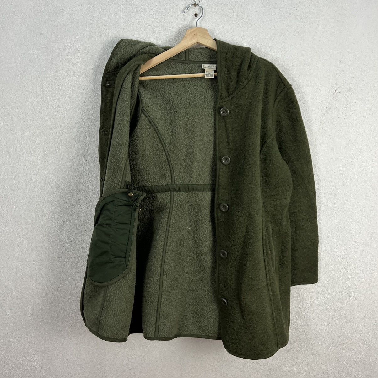 Japanese Brand VINTAGE L.L BEAN MILITARY WEAR JACKET FLEECE STYLE Size US L / EU 52-54 / 3 - 9 Thumbnail