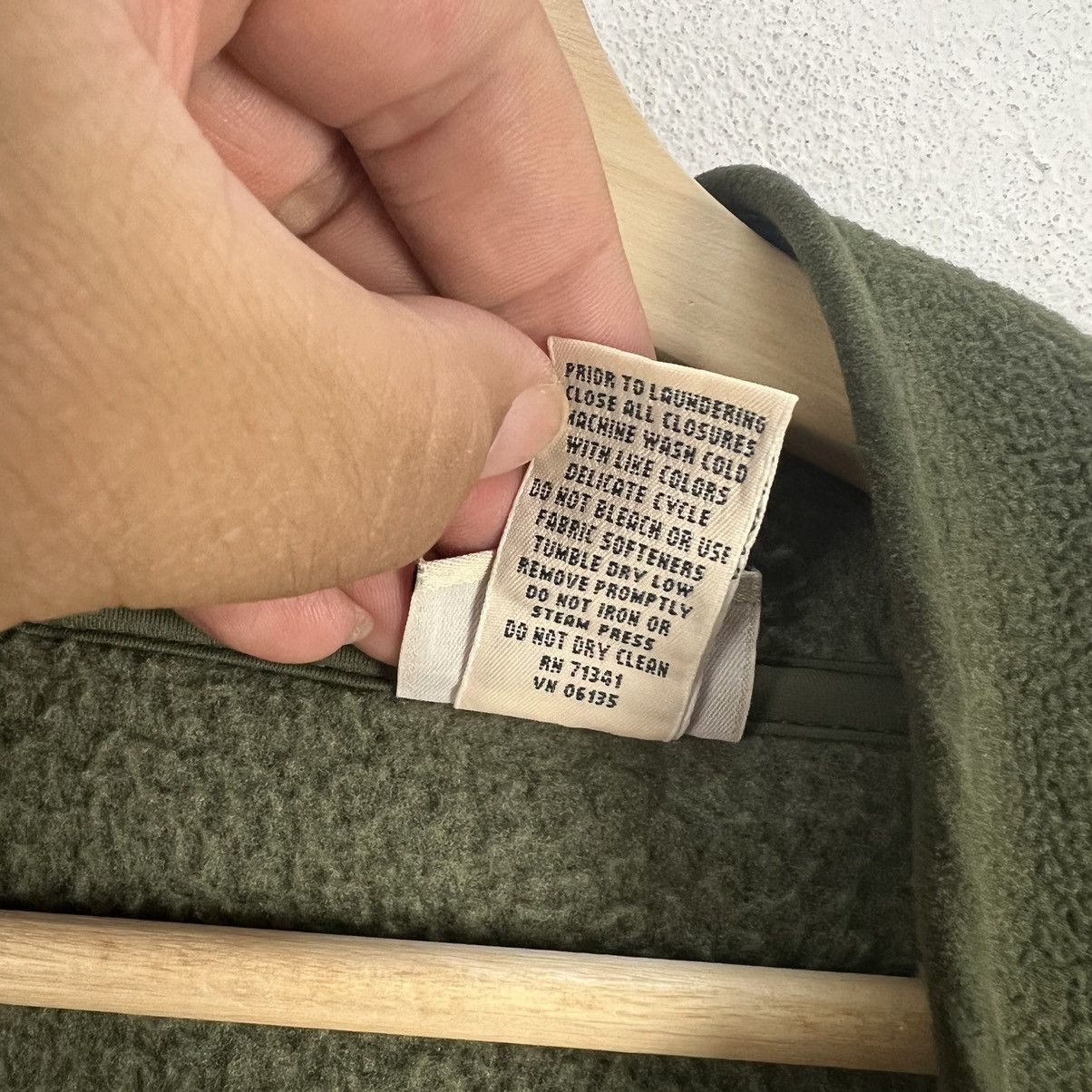 Japanese Brand VINTAGE L.L BEAN MILITARY WEAR JACKET FLEECE STYLE Size US L / EU 52-54 / 3 - 12 Thumbnail
