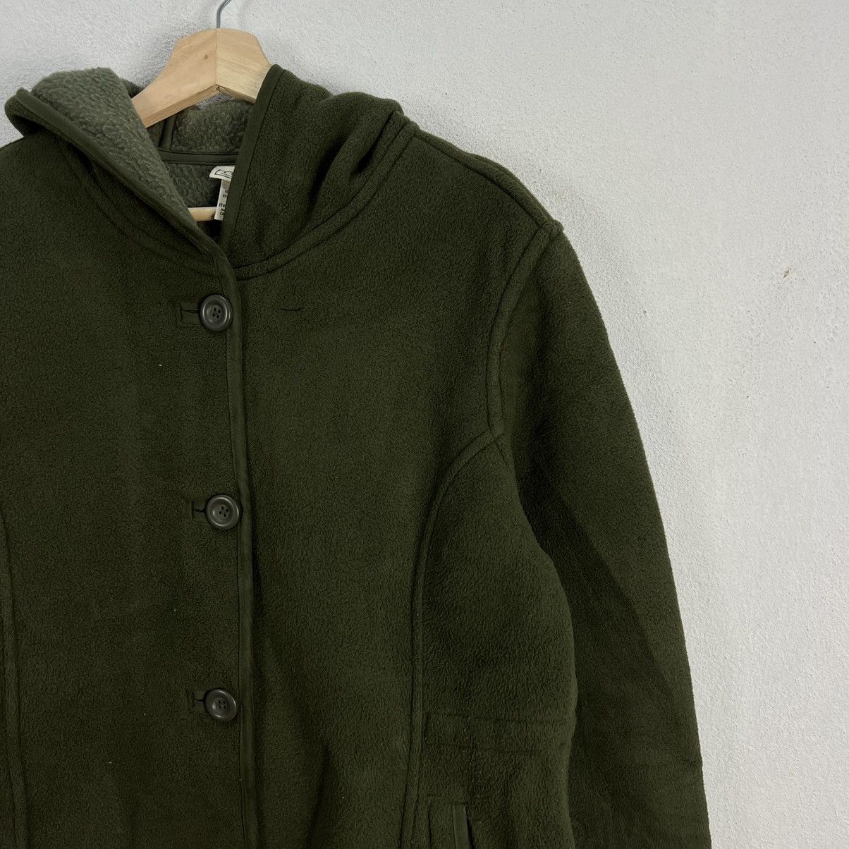 Japanese Brand VINTAGE L.L BEAN MILITARY WEAR JACKET FLEECE STYLE Size US L / EU 52-54 / 3 - 4 Thumbnail