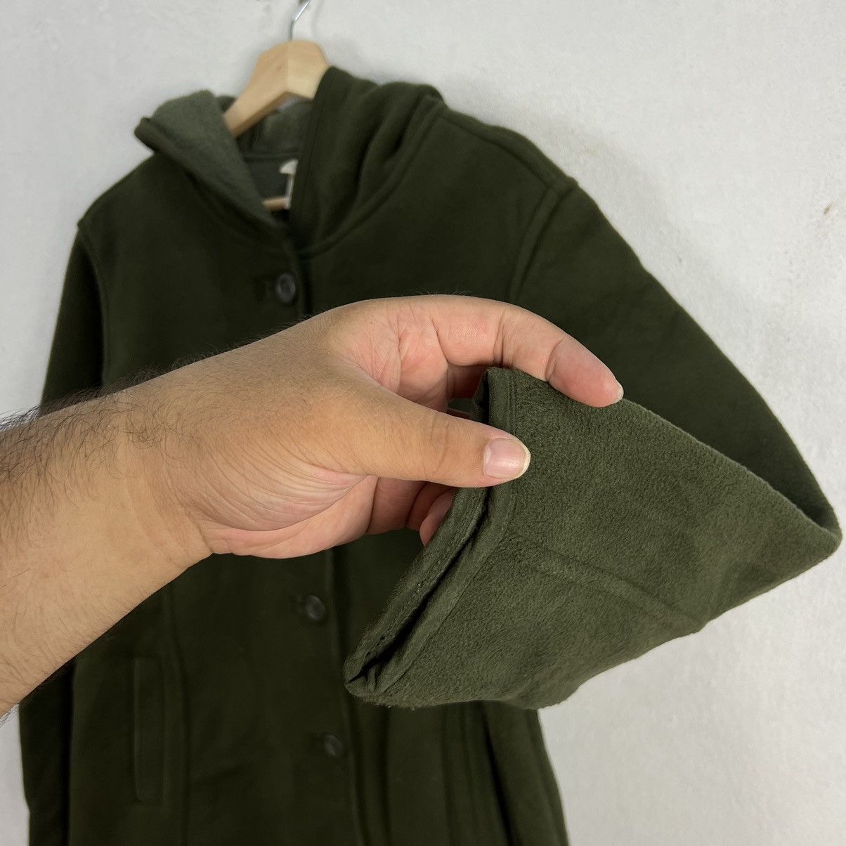 Japanese Brand VINTAGE L.L BEAN MILITARY WEAR JACKET FLEECE STYLE Size US L / EU 52-54 / 3 - 5 Thumbnail