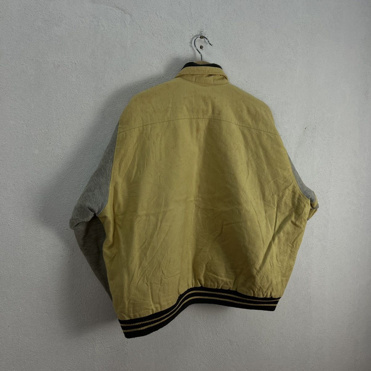 Japanese Brand VINTAGE VARSITY JACKET CREATION CUBE BIG LOGO Size US L / EU 52-54 / 3 - 8 Thumbnail
