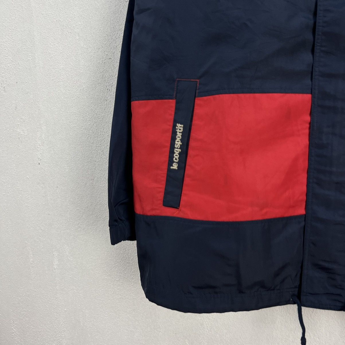 Japanese Brand VINTAGE LE COQ SPORTIF BIG LOGO JACKET Size US L / EU 52-54 / 3 - 4 Thumbnail
