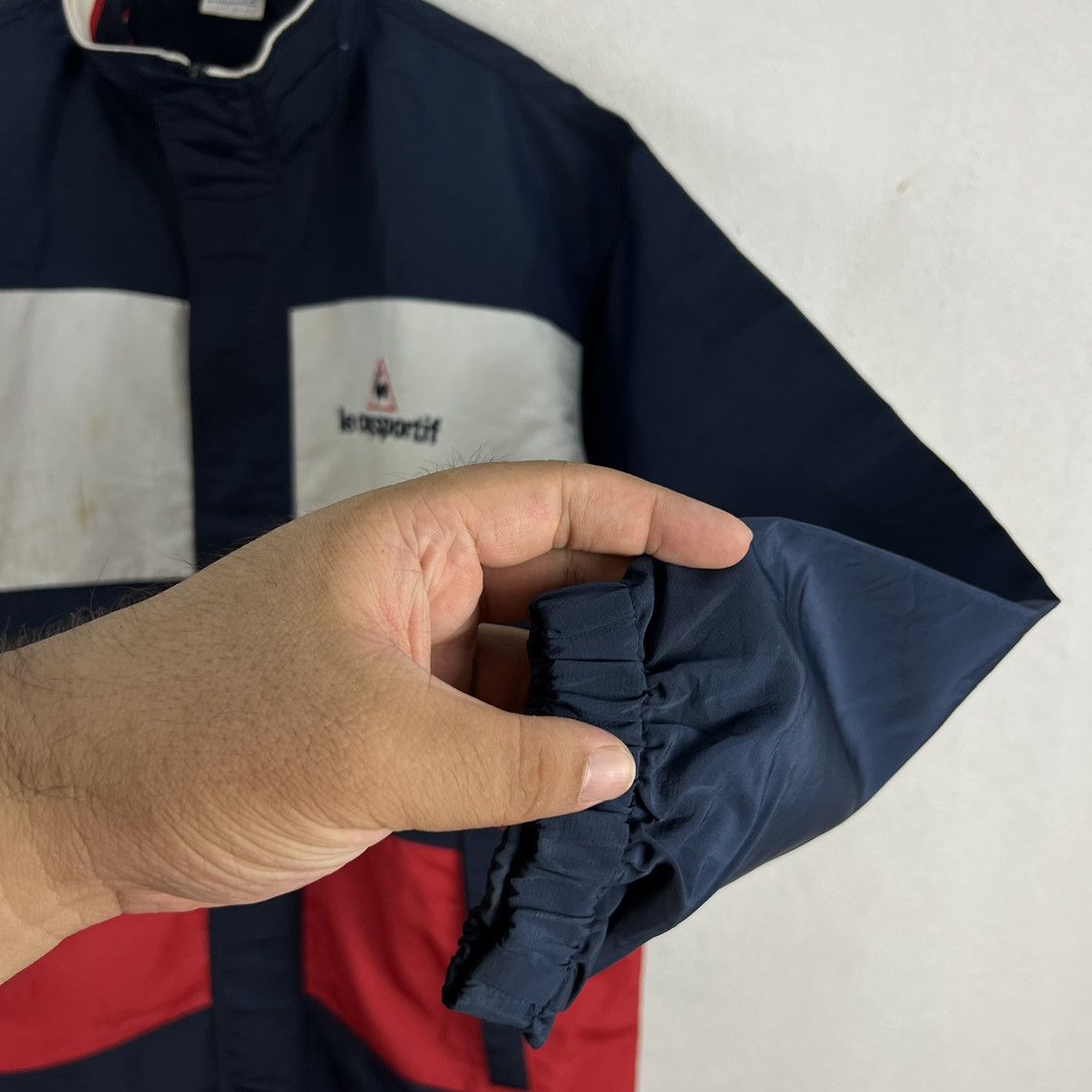 Japanese Brand VINTAGE LE COQ SPORTIF BIG LOGO JACKET Size US L / EU 52-54 / 3 - 5 Thumbnail