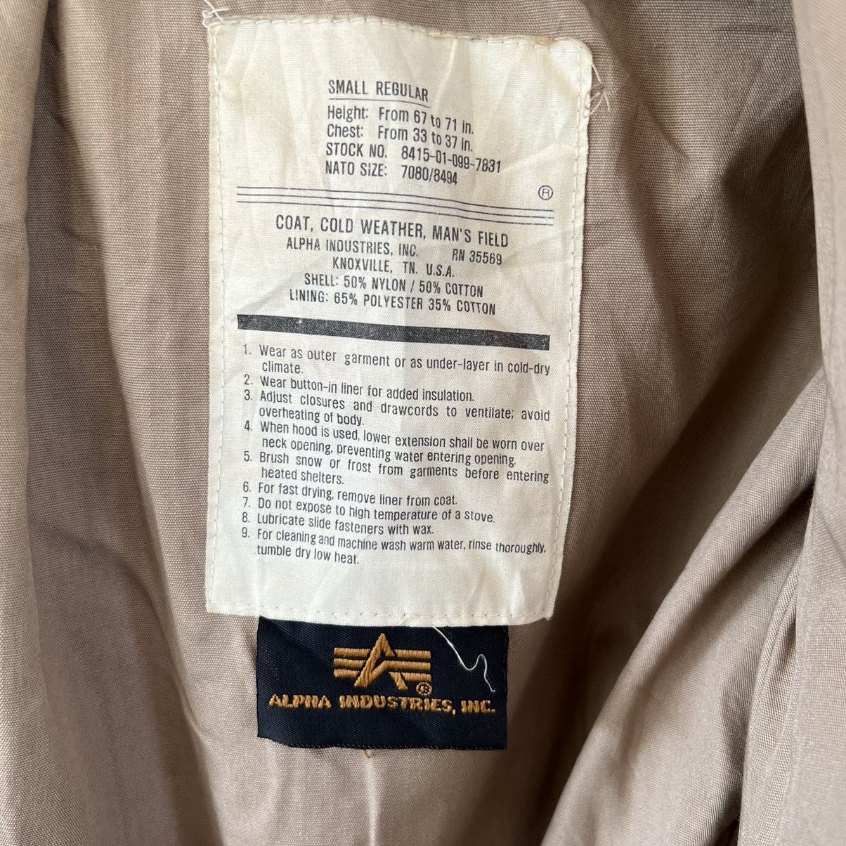 Alpha Industries MULTI POCKET CARGO JACKET ALPHA INDUSTRIE, INC Size US M / EU 48-50 / 2 - 12 Thumbnail