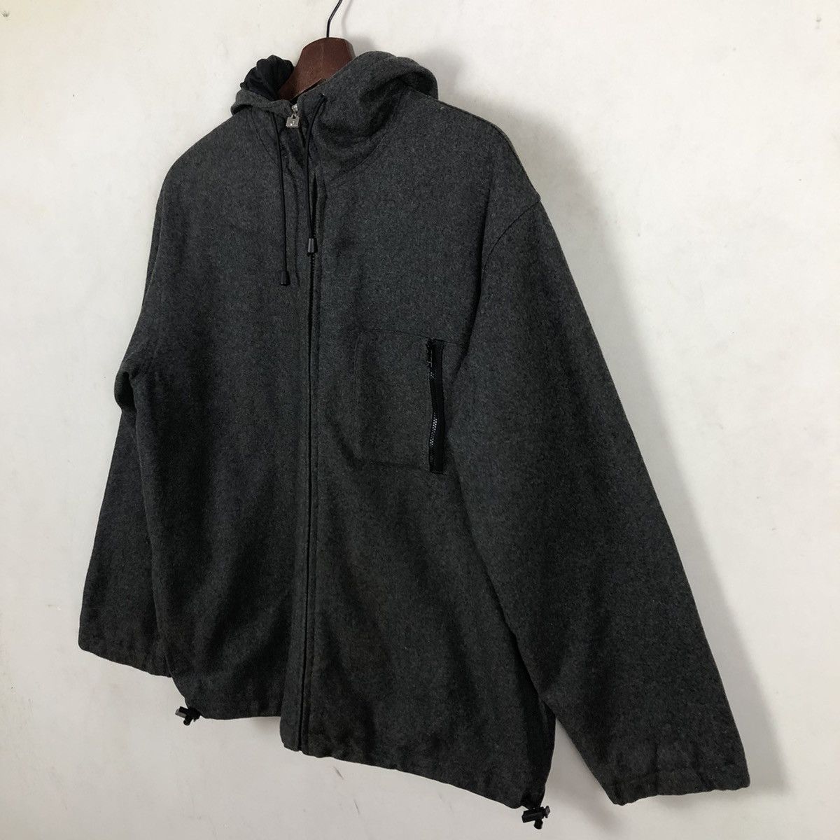 Vintage SPORTMAX CODE HOODIE JACKET MADE IN PORTUGAL Size US M / EU 48-50 / 2 - 2 Thumbnail