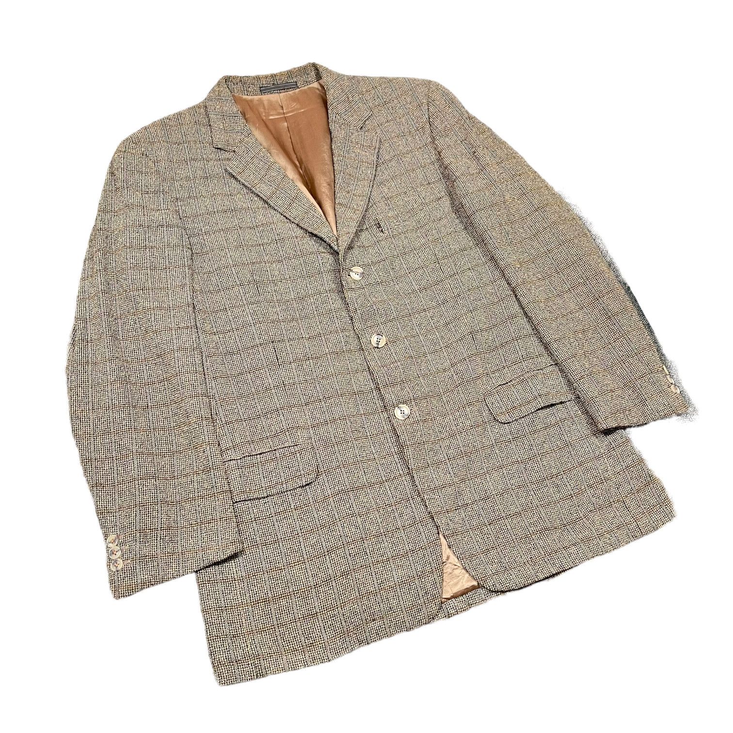 Loewe Loewe Plaid Wool 1990s Blazer Size 44R - 2 Thumbnail