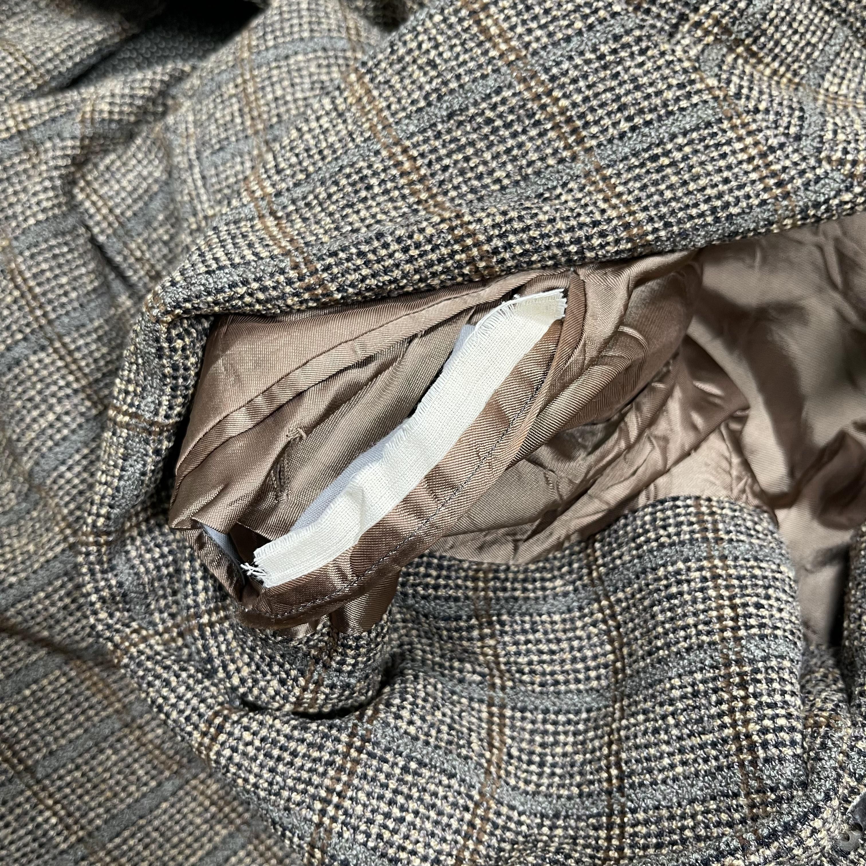 Loewe Loewe Plaid Wool 1990s Blazer Size 44R - 8 Thumbnail
