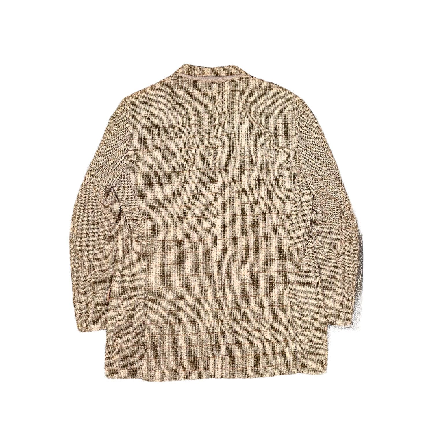 Loewe Loewe Plaid Wool 1990s Blazer Size 44R - 3 Thumbnail