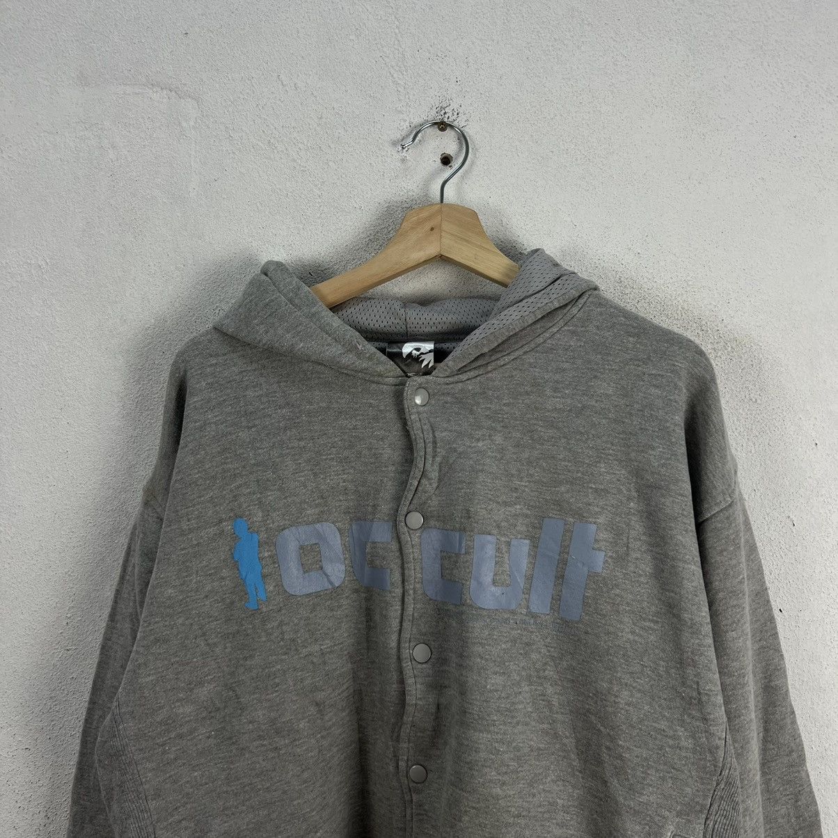 Vintage RARE OCCULT I AM REVOLUTION BIG LOGO BUTTON JACKET Size US L / EU 52-54 / 3 - 3 Thumbnail