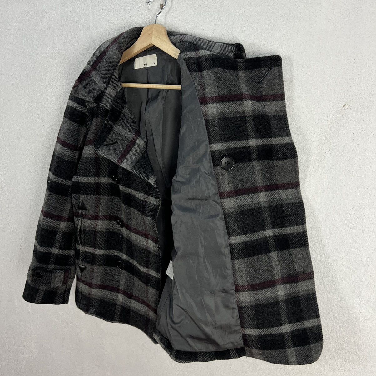 Japanese Brand RARE JACKET HARE TARTAN DESIGN DOUBLE BREAST STYLE Size US M / EU 48-50 / 2 - 12 Thumbnail