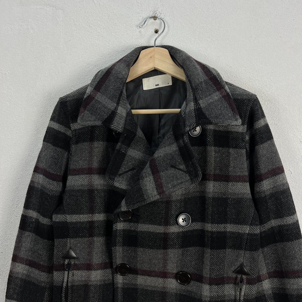 Japanese Brand RARE JACKET HARE TARTAN DESIGN DOUBLE BREAST STYLE Size US M / EU 48-50 / 2 - 3 Thumbnail