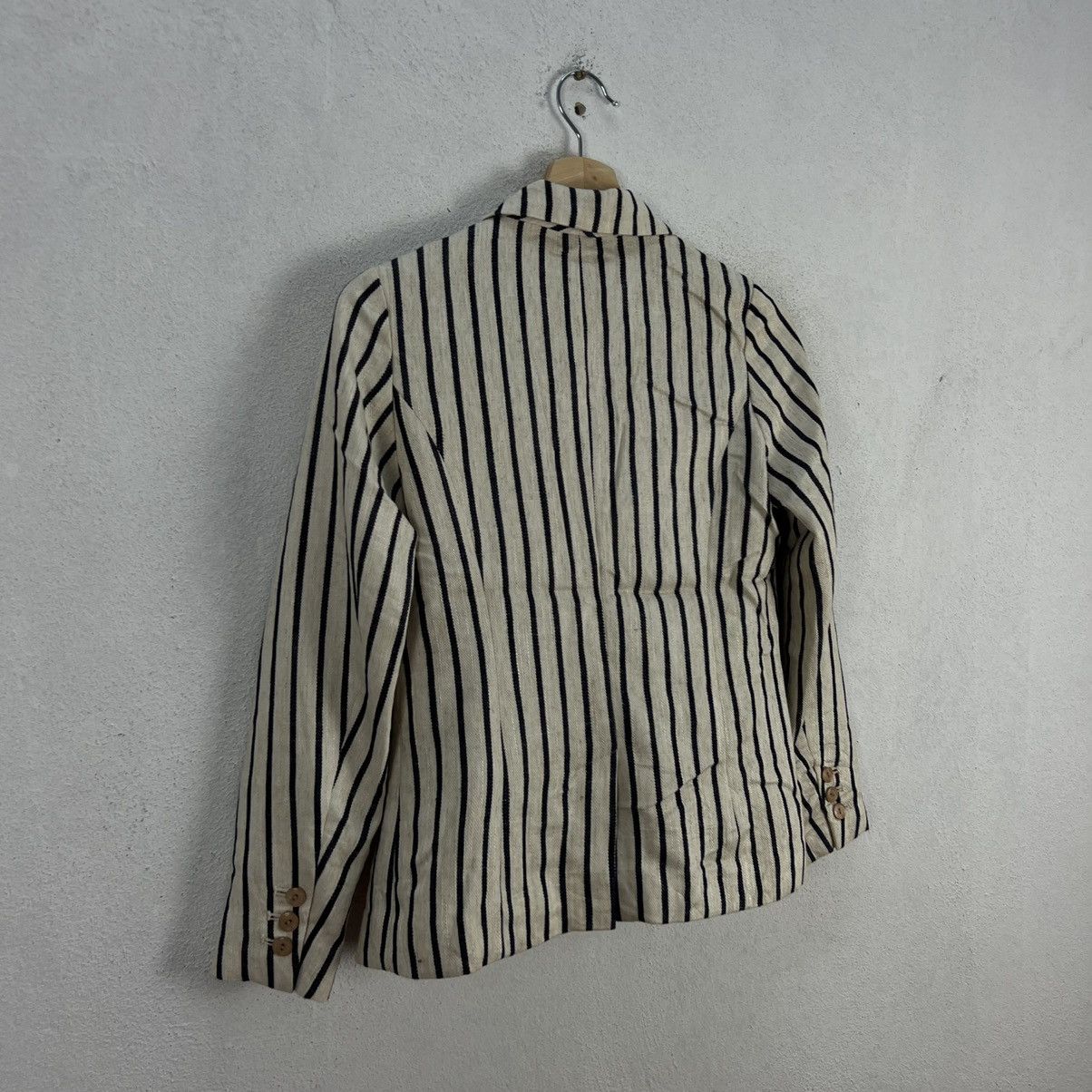 Japanese Brand RARE Z’EPHYR D’PARIS FABRIC OF JAPAN STRIPED JACKET DESIGN Size US S / EU 44-46 / 1 - 8 Thumbnail