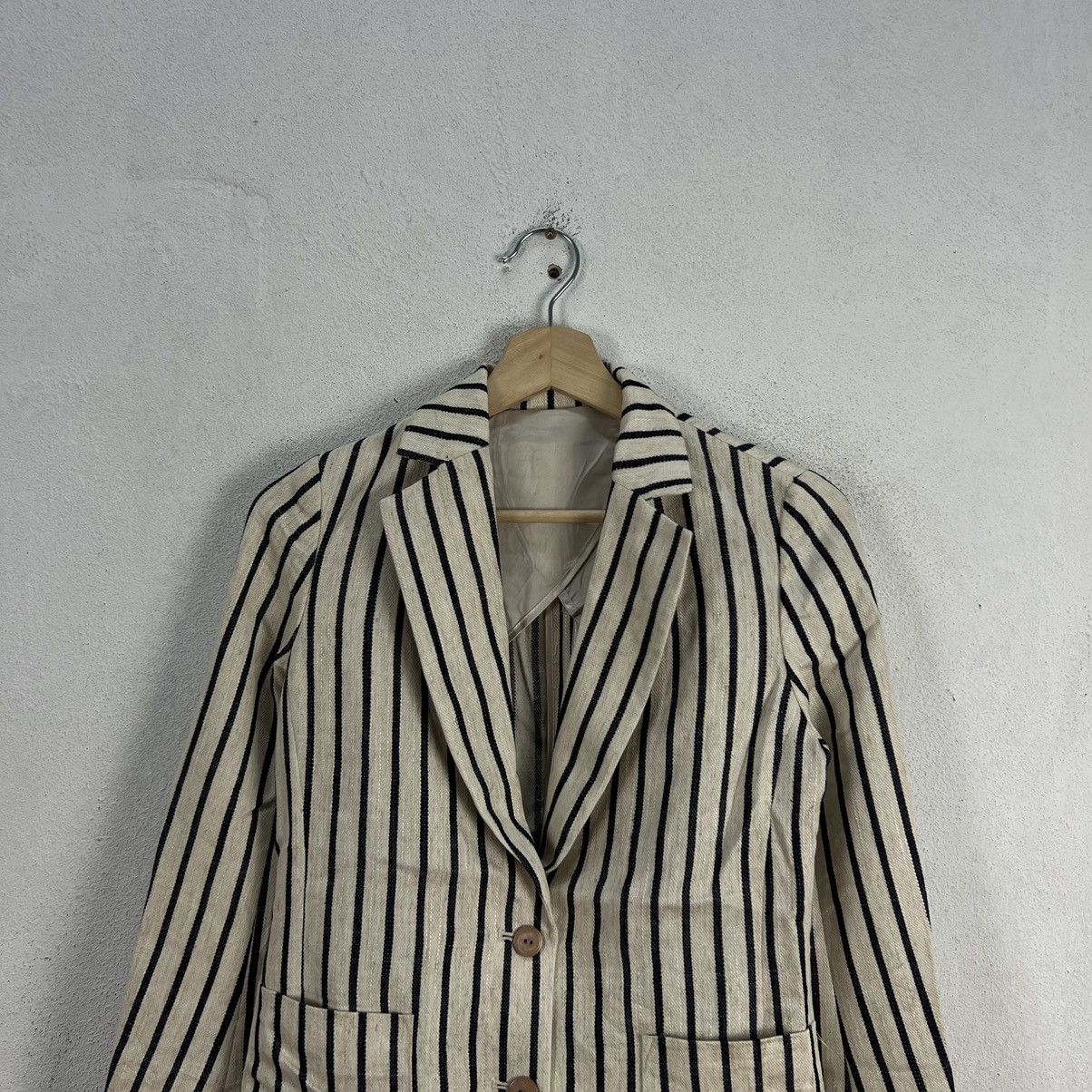 Japanese Brand RARE Z’EPHYR D’PARIS FABRIC OF JAPAN STRIPED JACKET DESIGN Size US S / EU 44-46 / 1 - 3 Thumbnail
