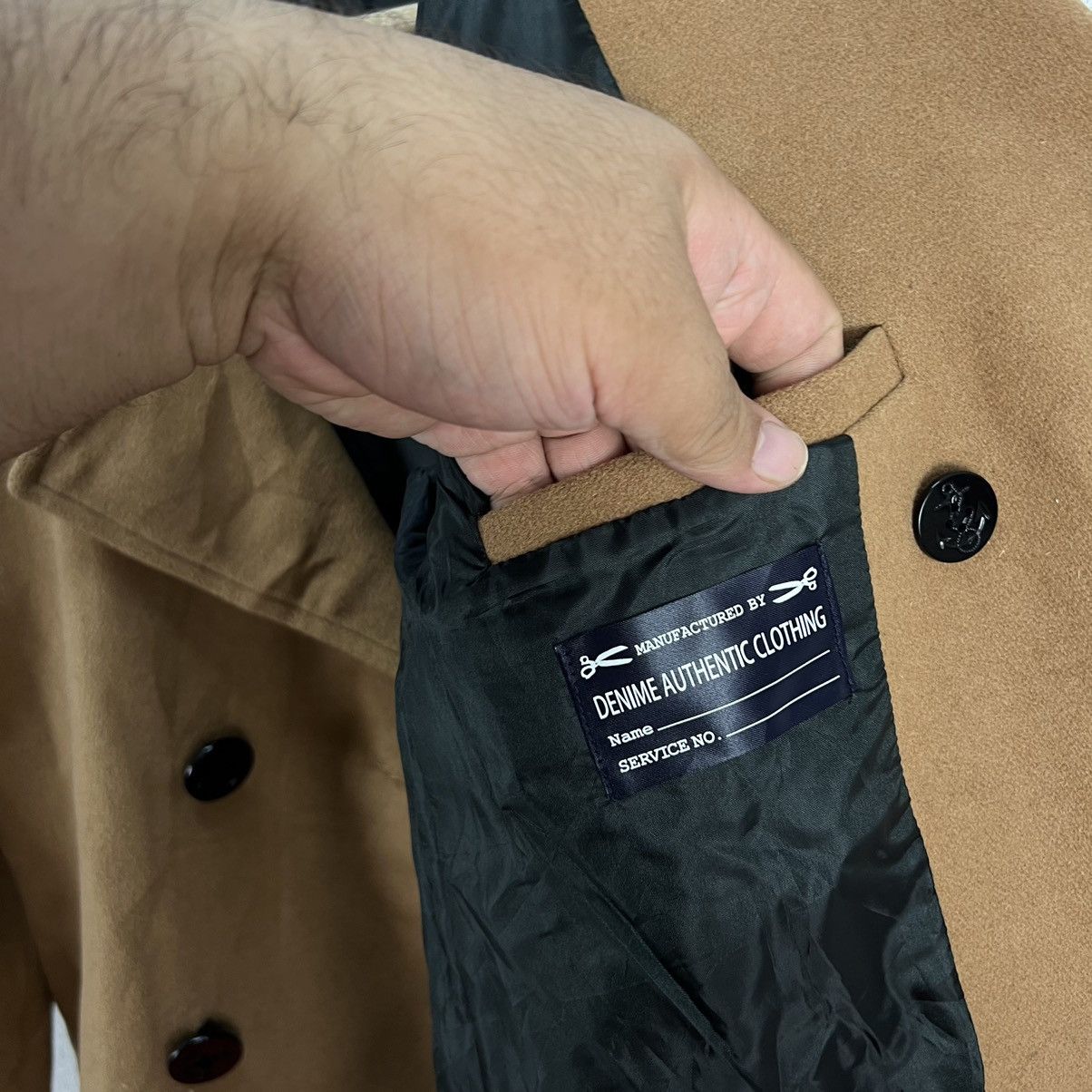 Japanese Brand VINTAGE DOUBLE BREAST WOOL JACKET DENIME JAPAN Size US L / EU 52-54 / 3 - 9 Thumbnail