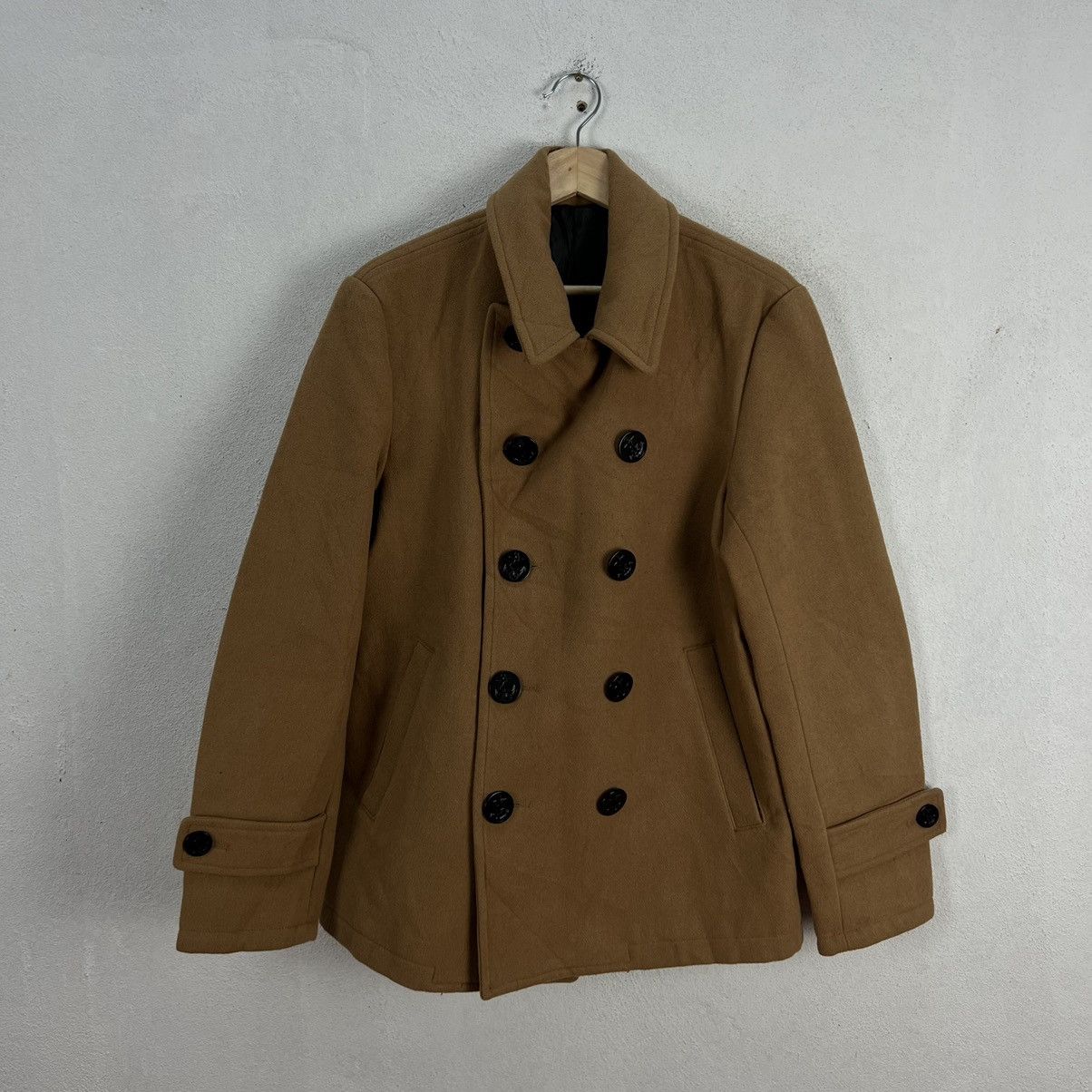 Japanese Brand VINTAGE DOUBLE BREAST WOOL JACKET DENIME JAPAN Size US L / EU 52-54 / 3 - 6 Thumbnail