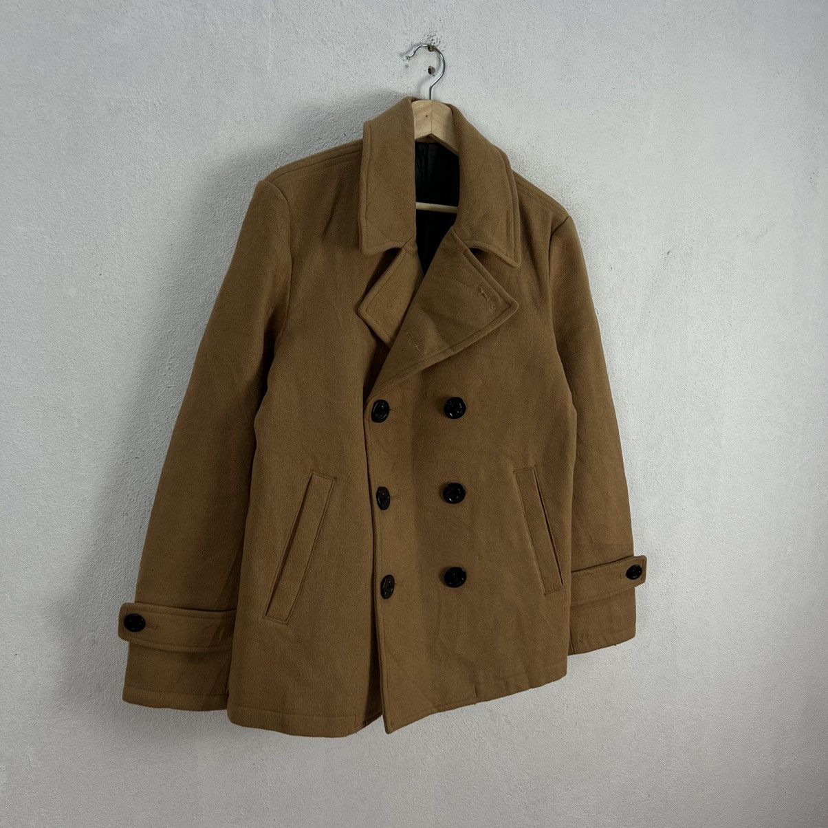 Japanese Brand VINTAGE DOUBLE BREAST WOOL JACKET DENIME JAPAN Size US L / EU 52-54 / 3 - 2 Thumbnail