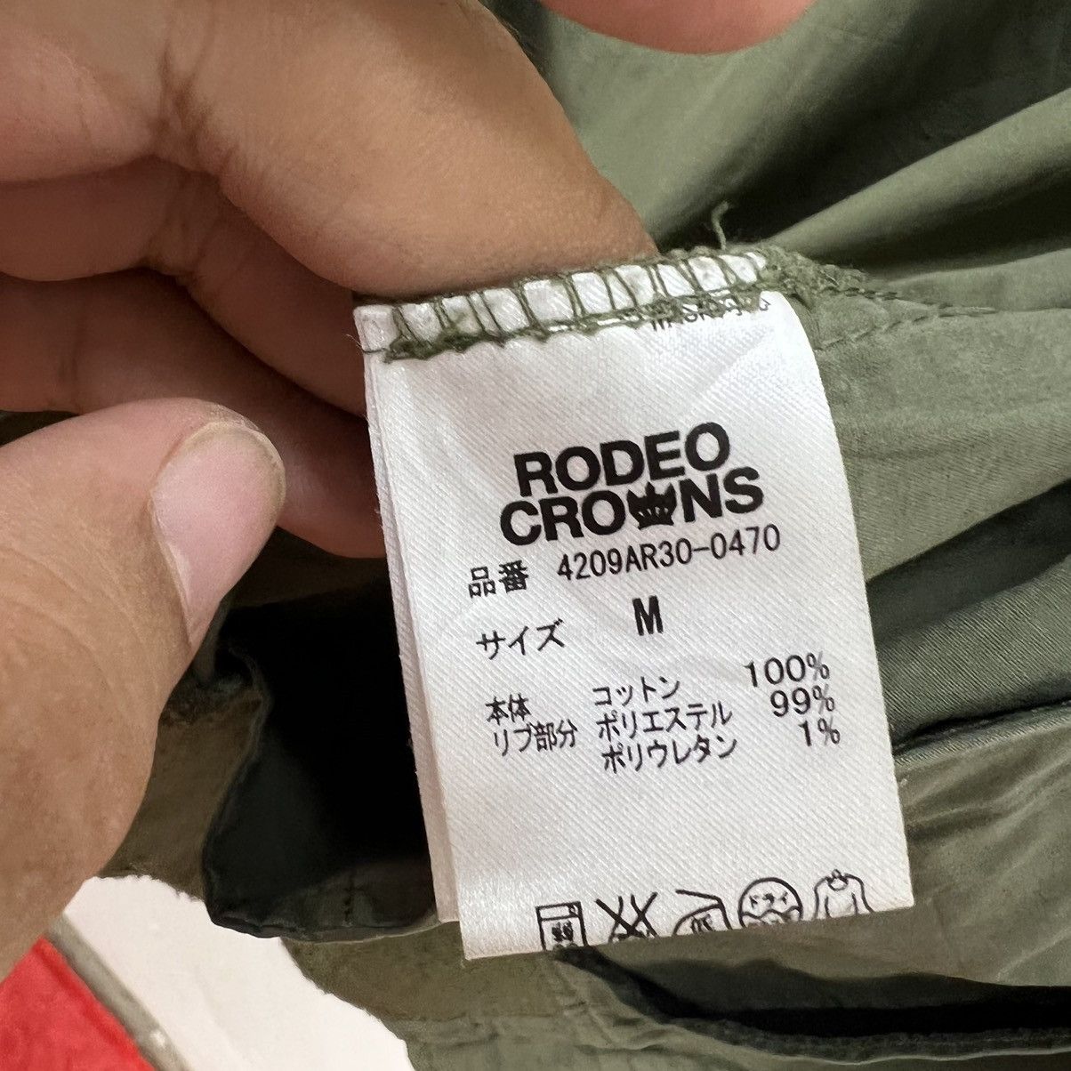 Japanese Brand RARE BOMBER JACKET RODEO CROWNS ARMY CREW SKATERS BIG LOGO Size US M / EU 48-50 / 2 - 10 Thumbnail