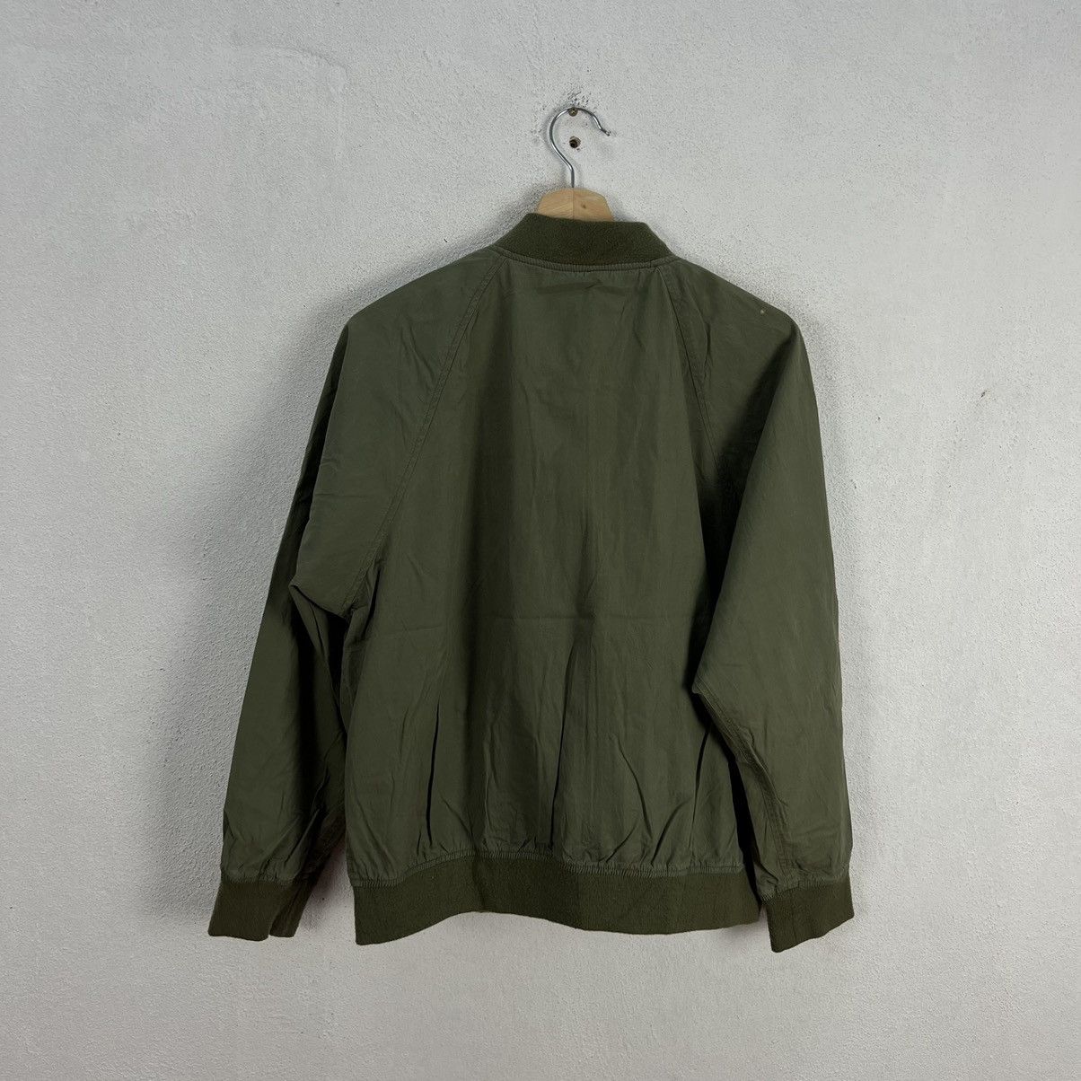 Japanese Brand RARE BOMBER JACKET RODEO CROWNS ARMY CREW SKATERS BIG LOGO Size US M / EU 48-50 / 2 - 7 Thumbnail