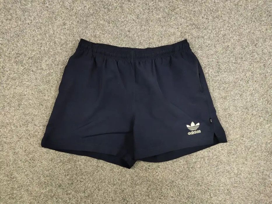 Adidas Vintage 90's Adidas Originals casual logo dark blue Shorts Size US 32 / EU 48 - 5 Thumbnail