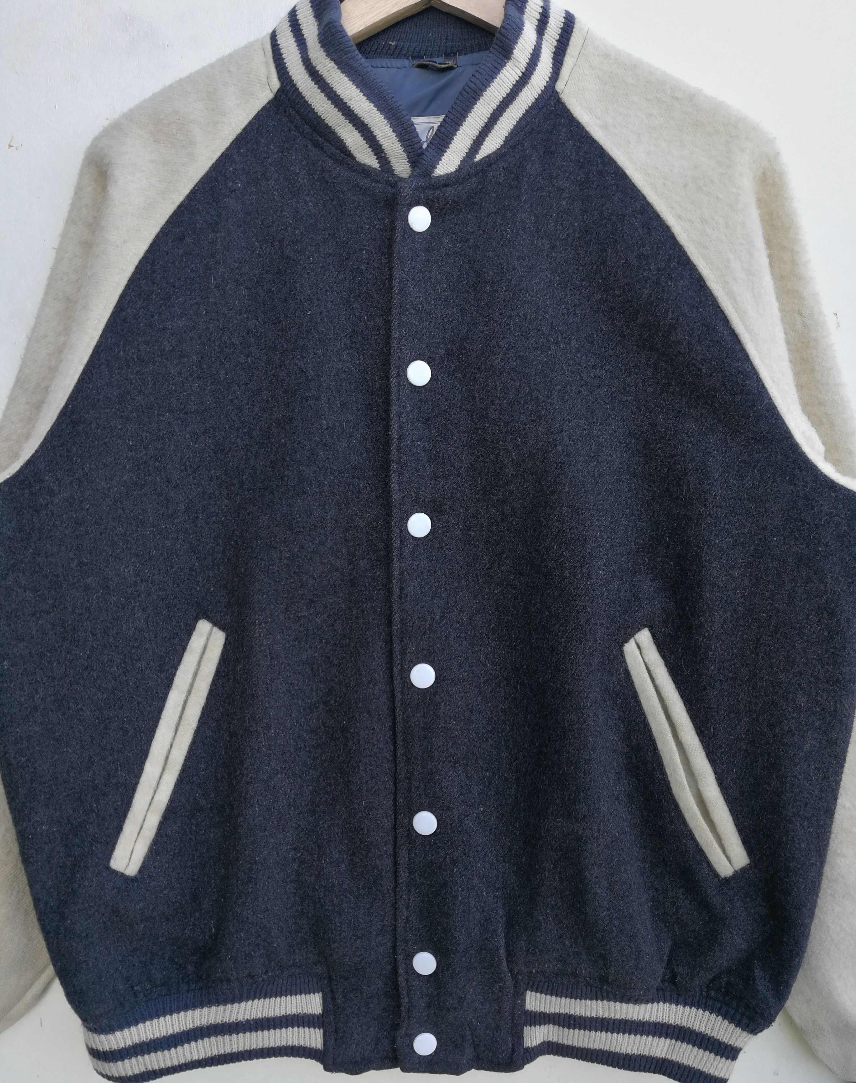 Japanese Brand Vintage Bobson Varsity Jacket Size L Size US L / EU 52-54 / 3 - 5 Thumbnail